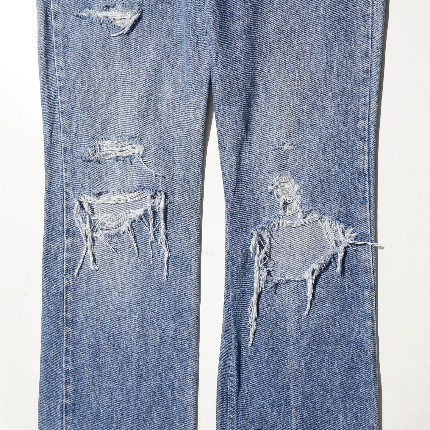 *one-off 90's levi's 517 crush flare jeans