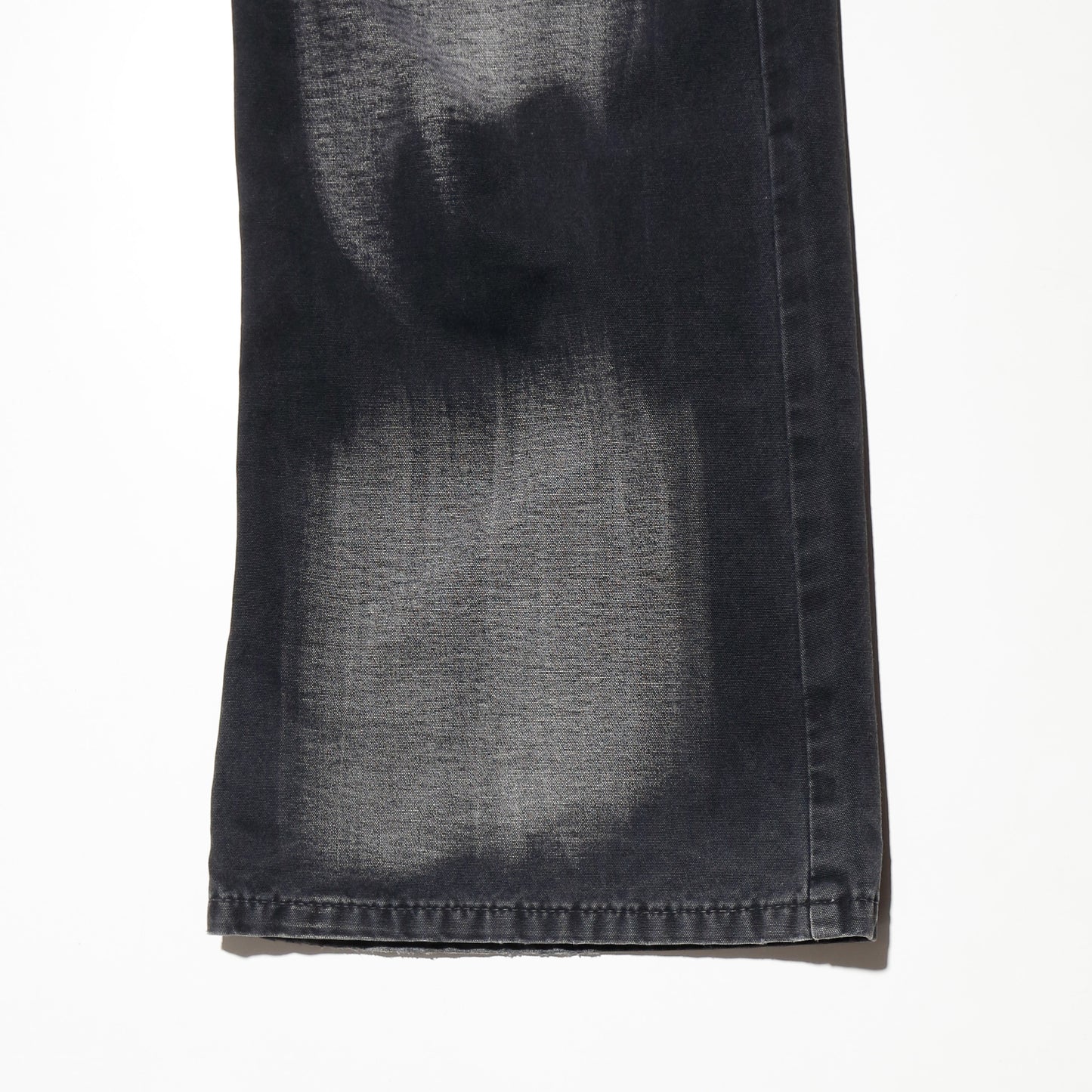 vintage aging flare jeans