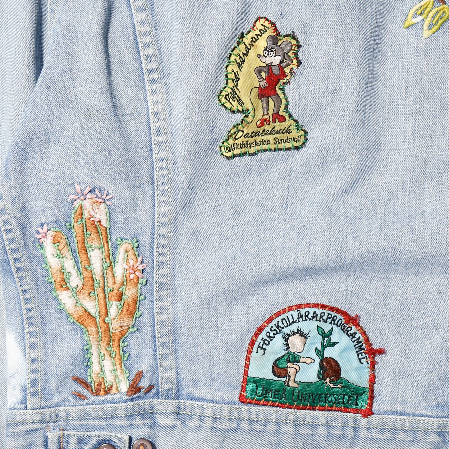 *one-off 70's lee custom trucker jacket