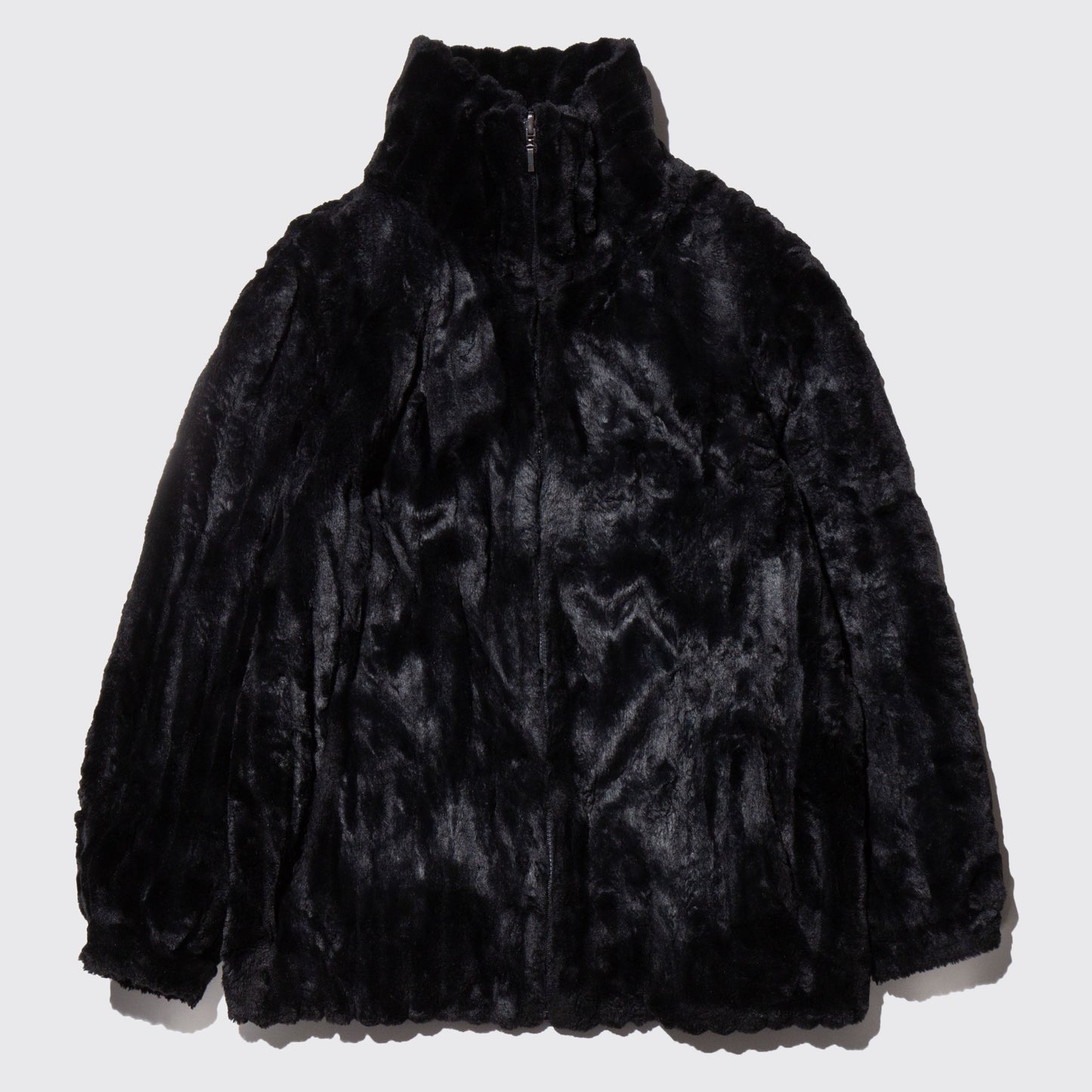 vintage reversible faux fur jacket