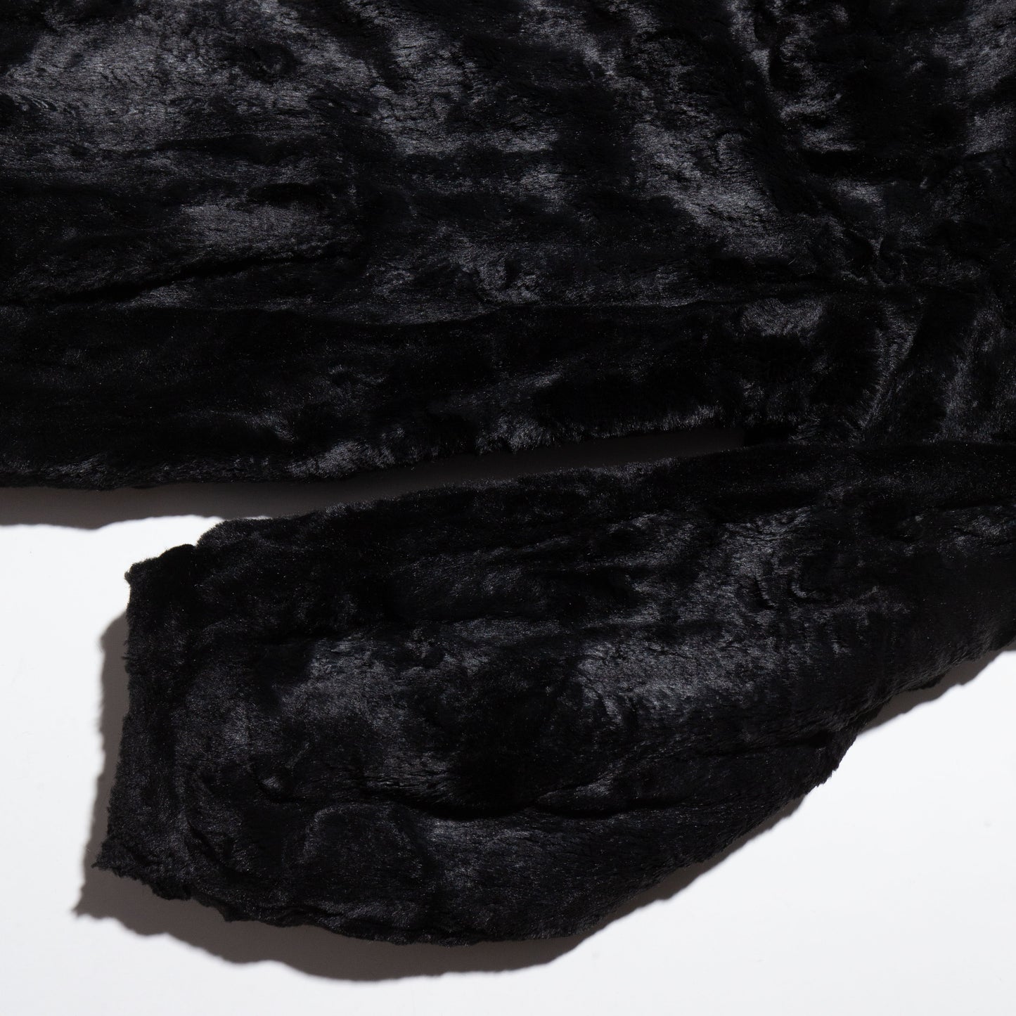 vintage reversible faux fur jacket