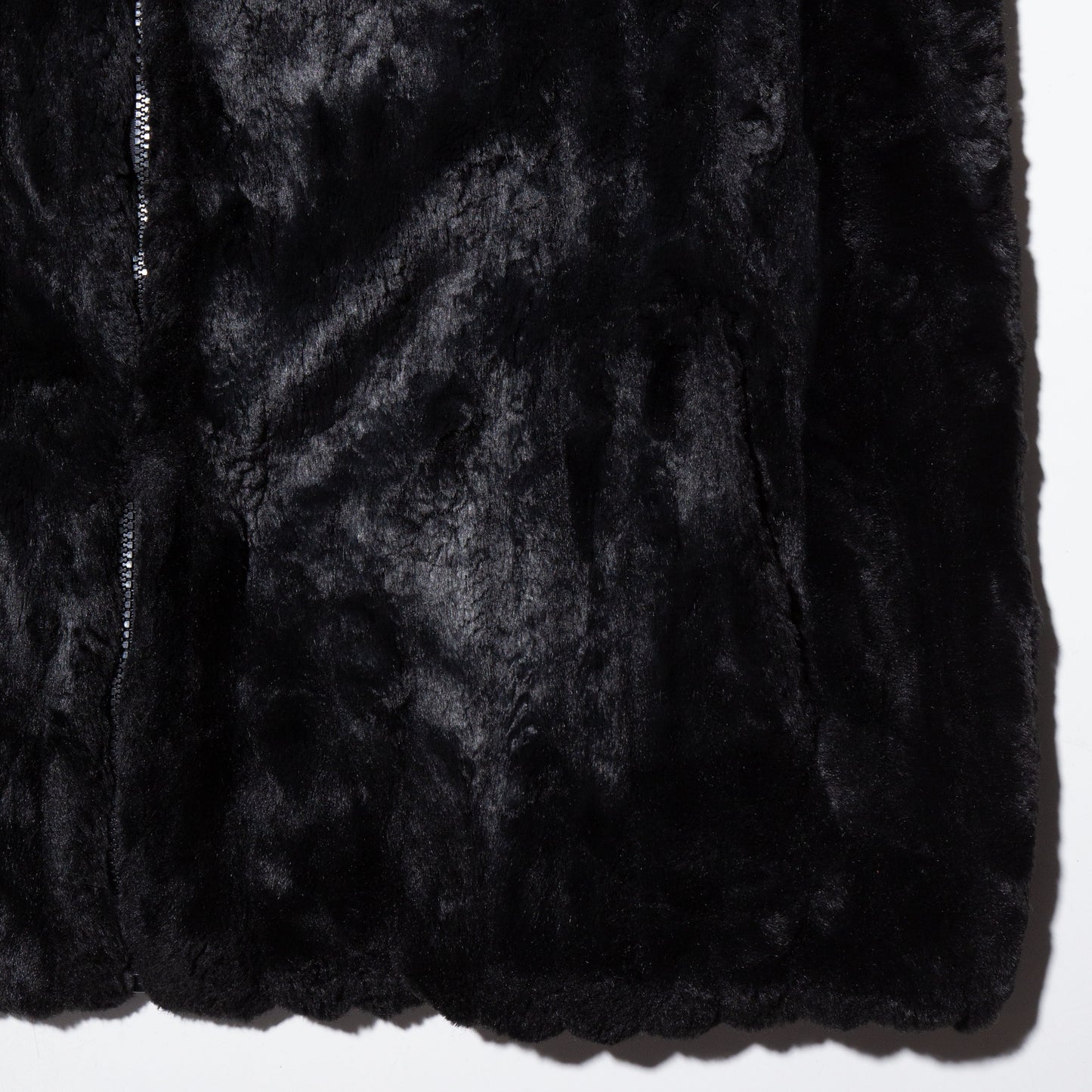 vintage reversible faux fur jacket