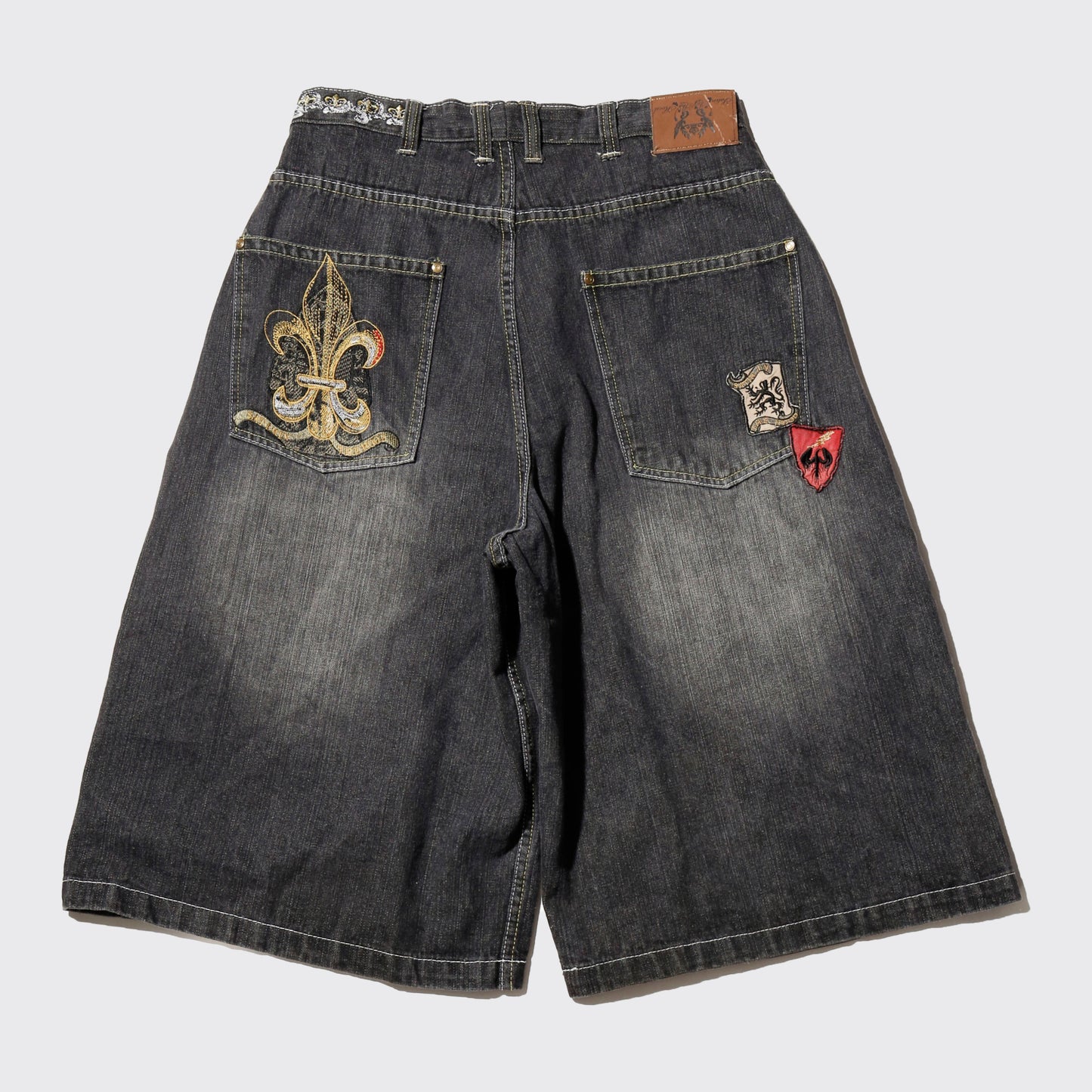 vintage denim bermuda shorts *resized