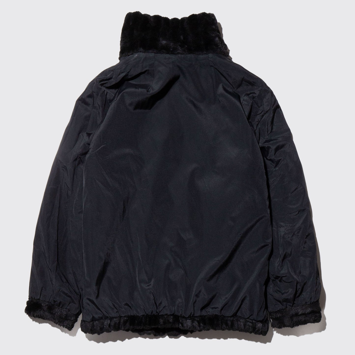 vintage reversible faux fur jacket