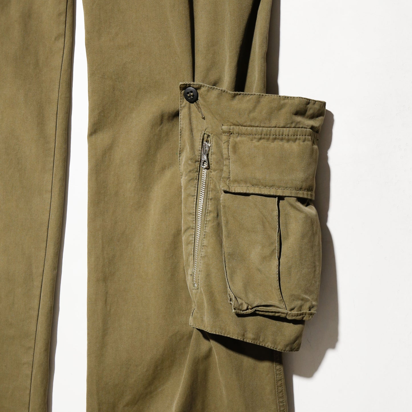 vintage silver king cargo salopette, detachable pocket