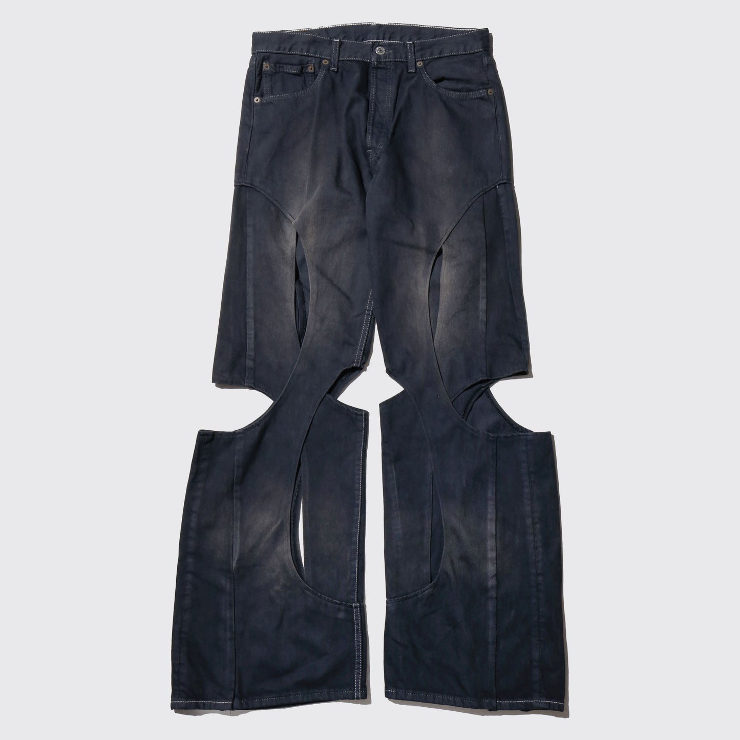 remake genome jeans, model-fade