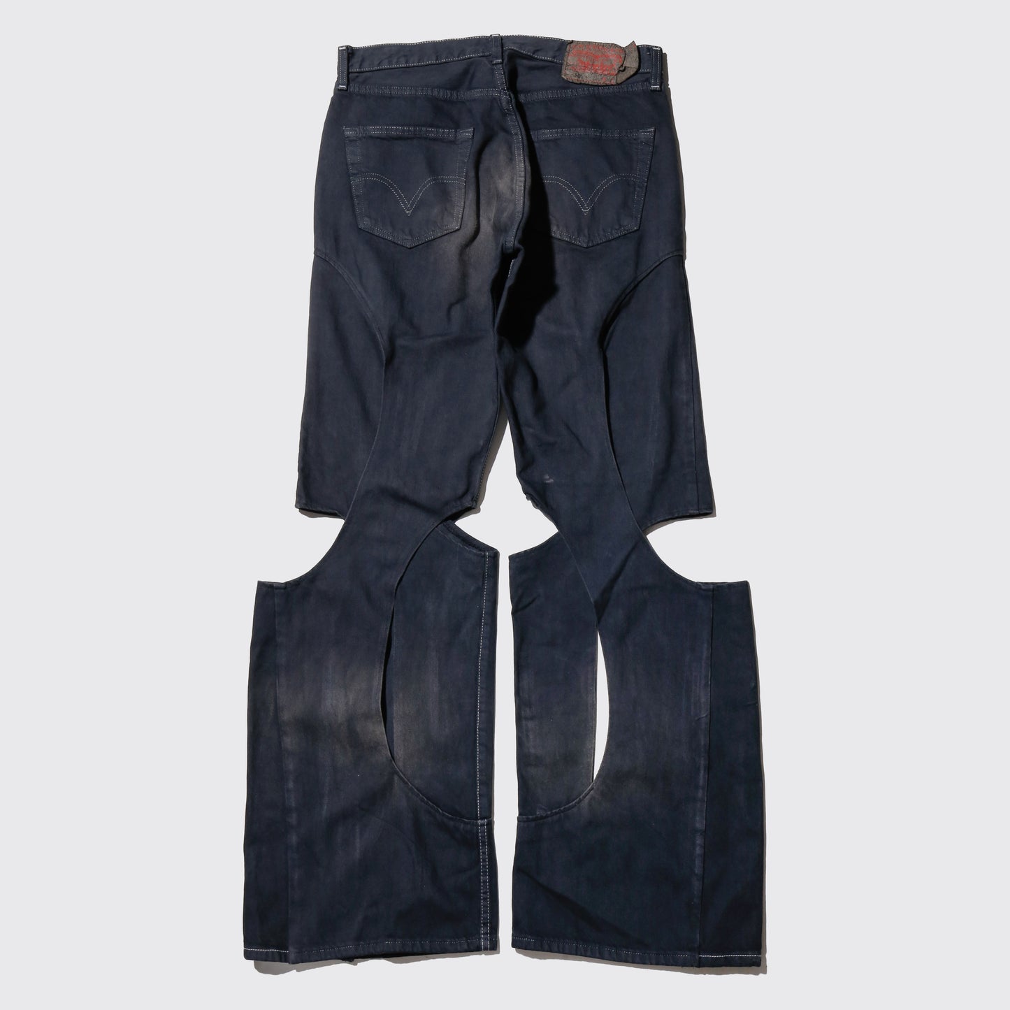 remake genome jeans, model-fade