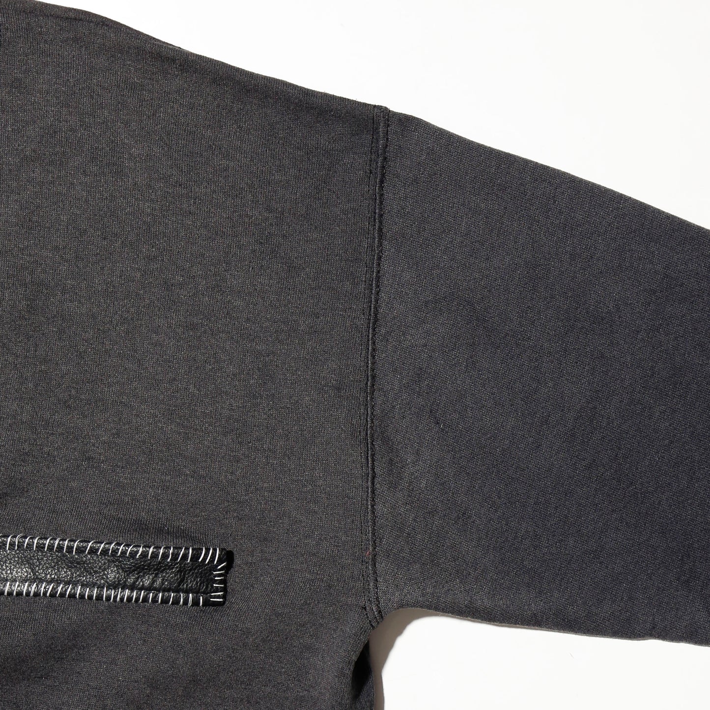 vintage faded sweat cardigan