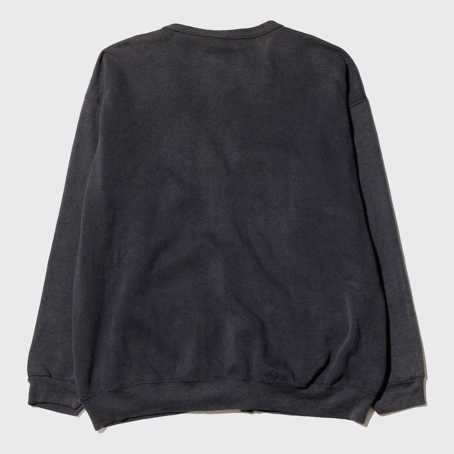 vintage faded sweat cardigan