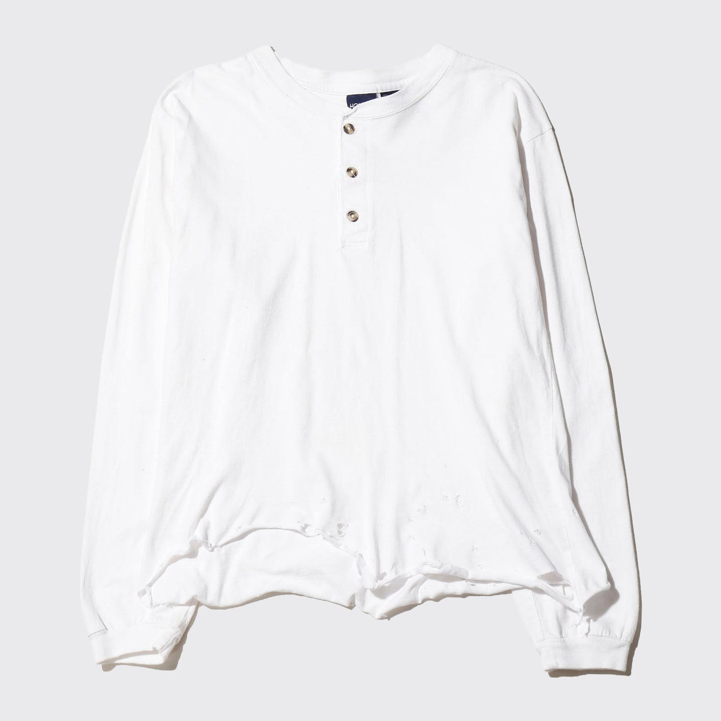 *one-off broken henry neck cut sew