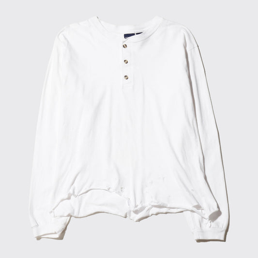 *one-off broken henry neck cut sew