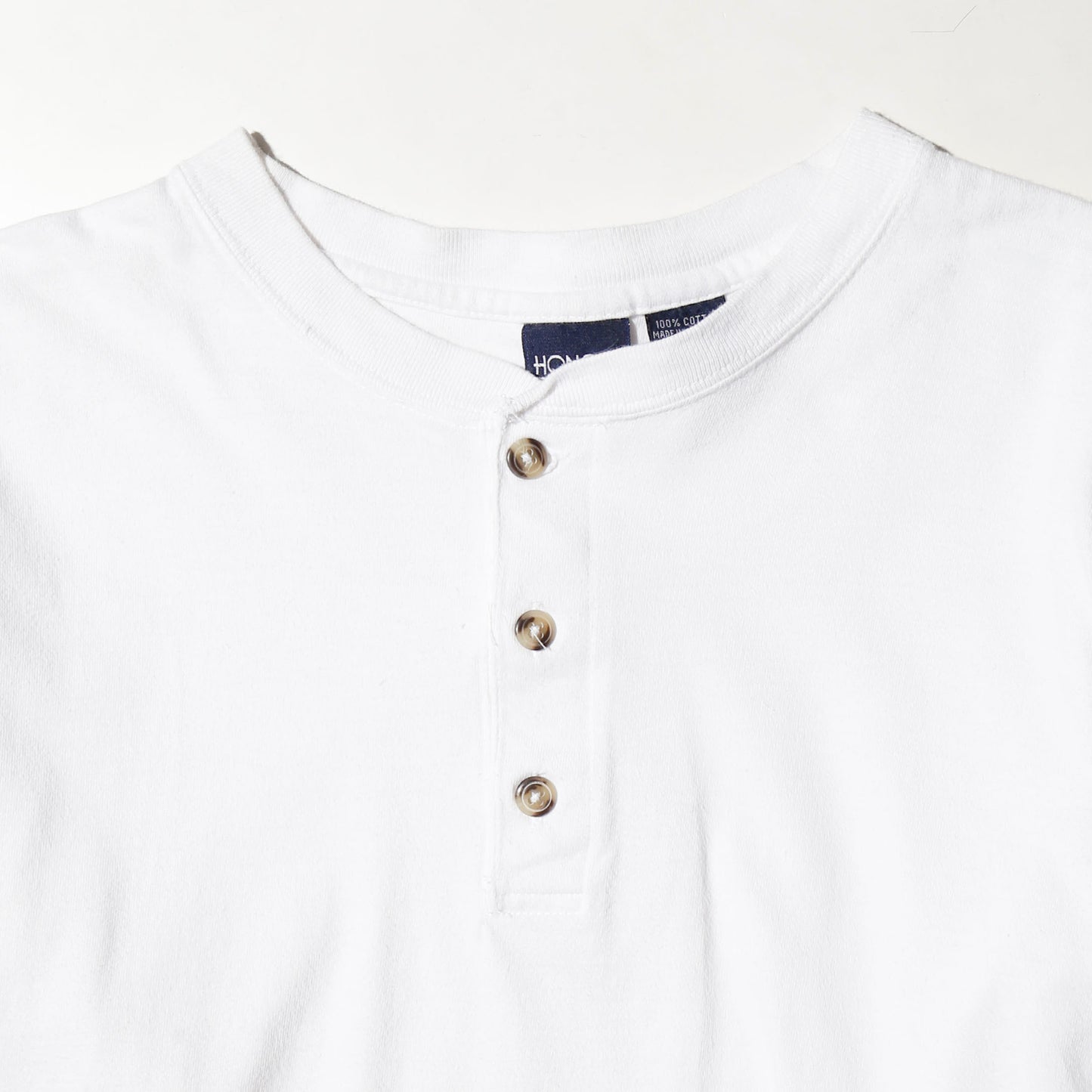 *one-off broken henry neck cut sew