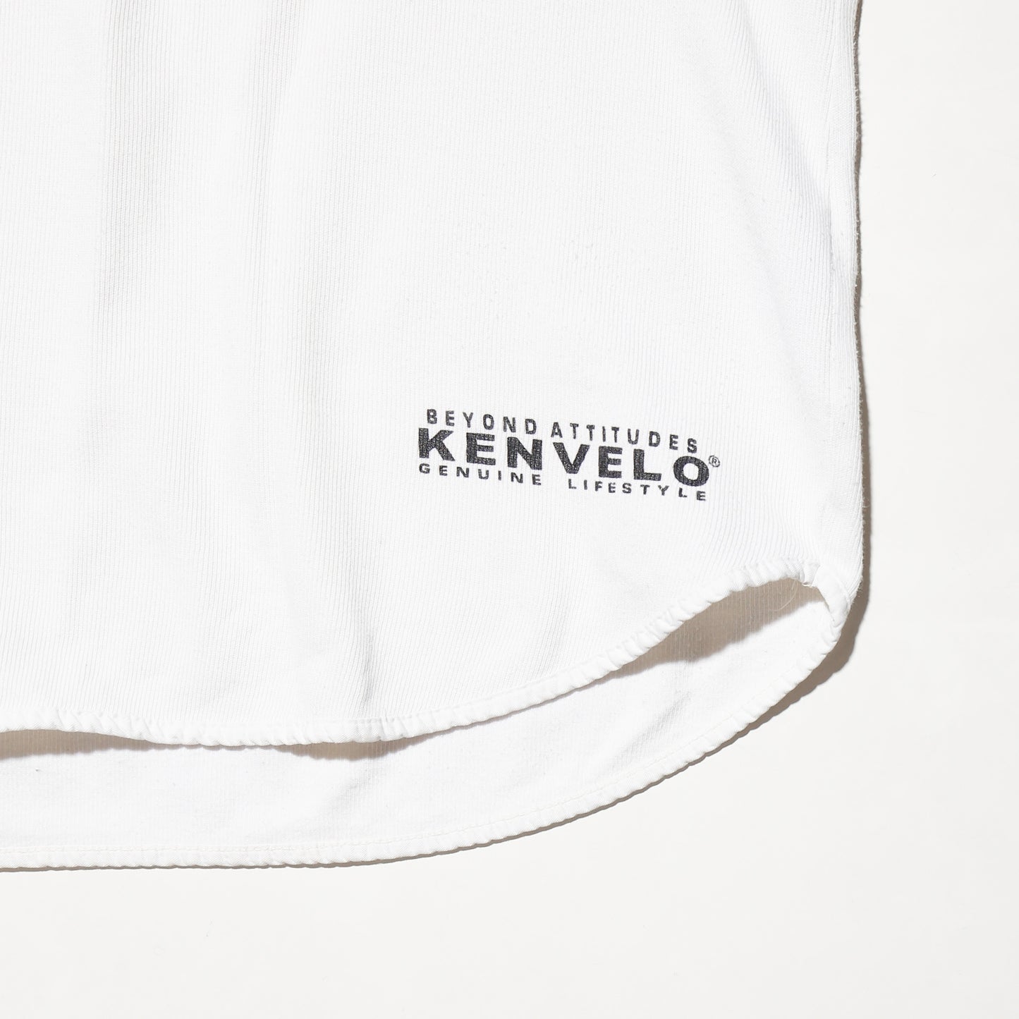 vintage patched henry neck  pullover