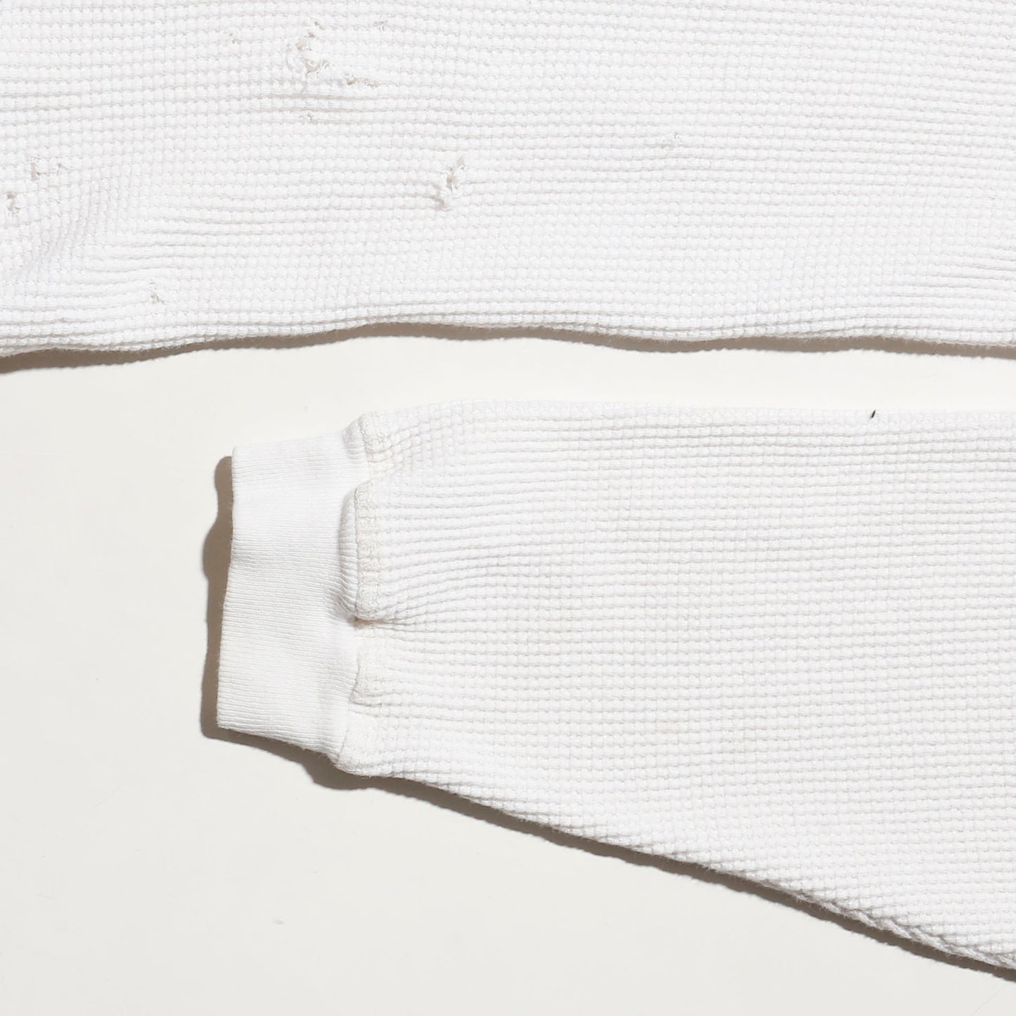 *one-off broken henry neck thermal cut sew