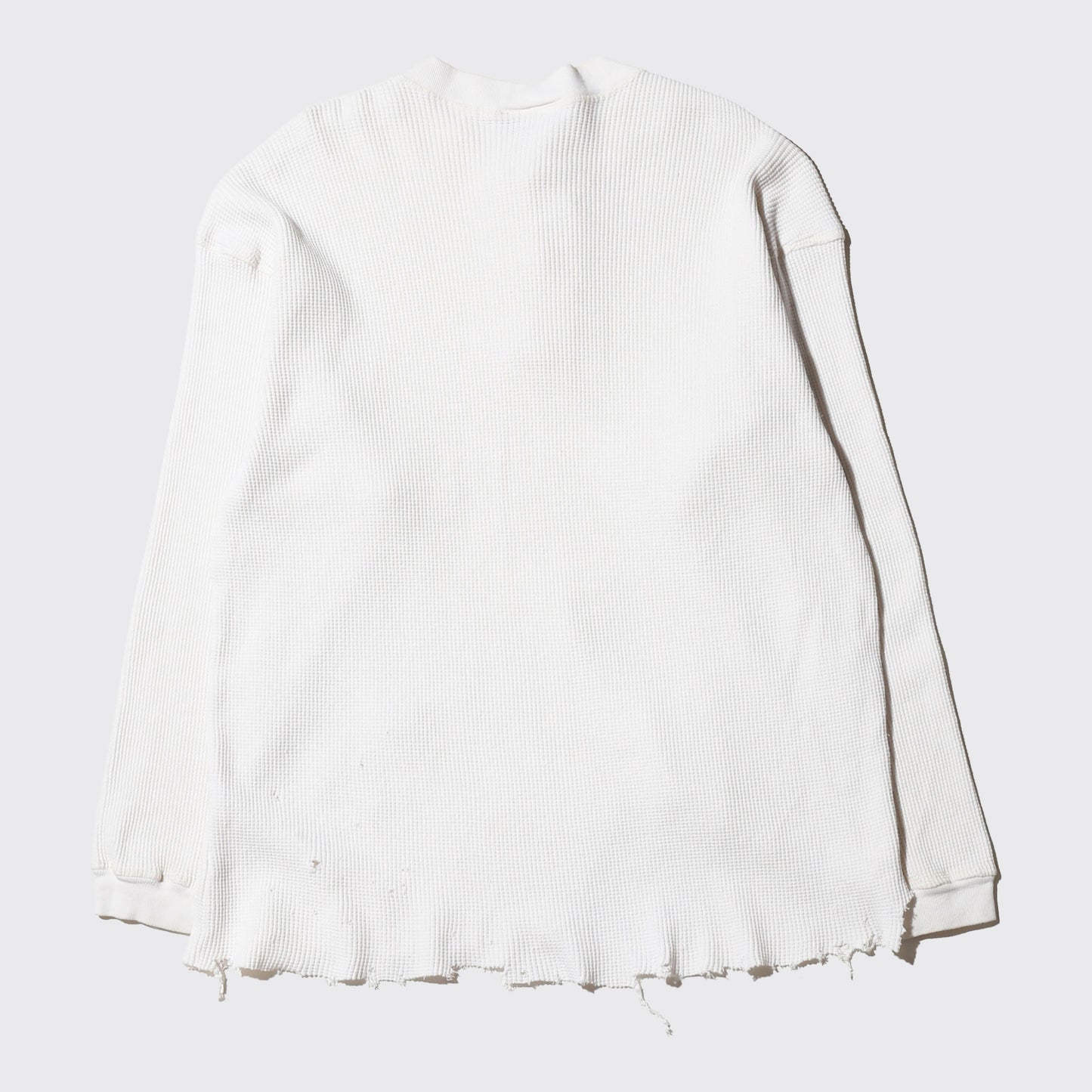 *one-off broken henry neck thermal cut sew