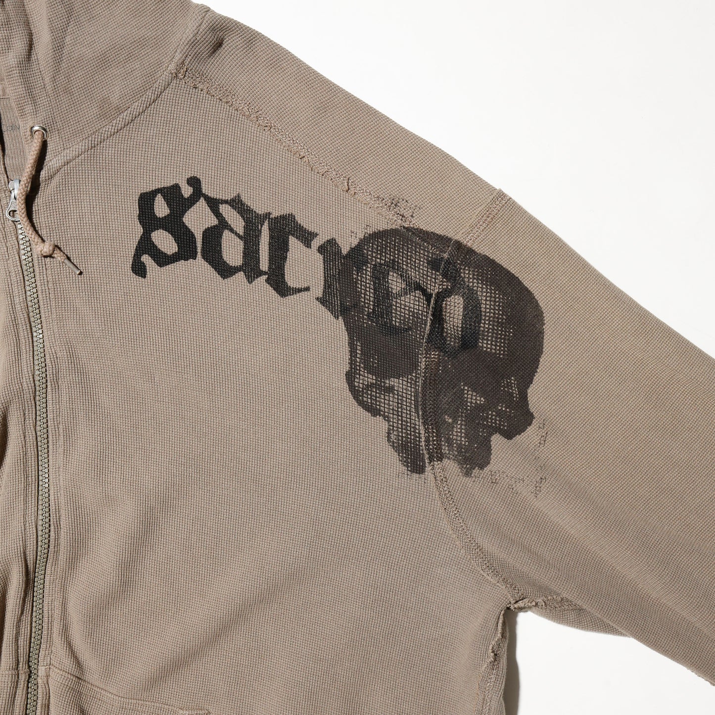 vintage calvin klein jeans skull hoodie
