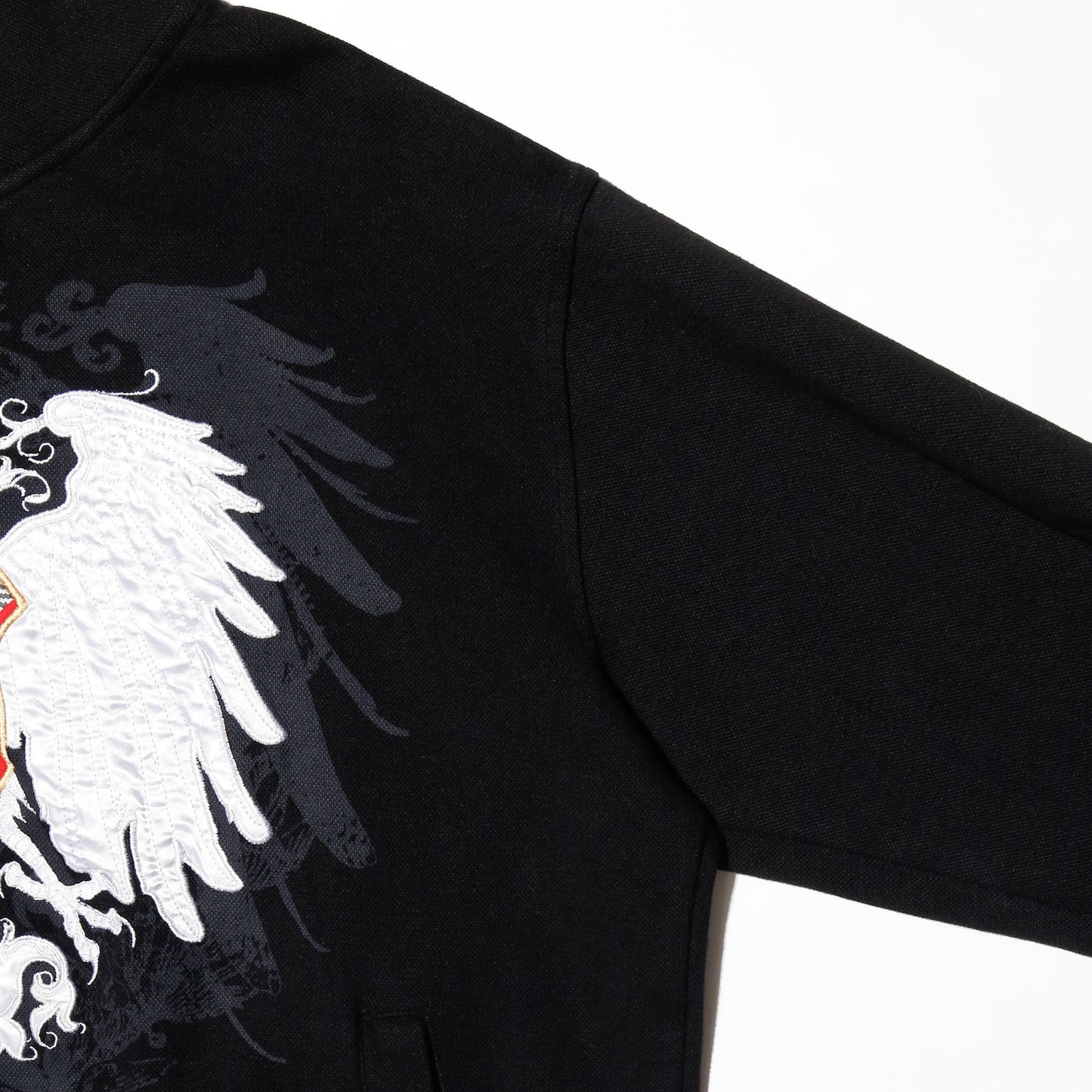 vintage 00's avirex sky kings eagle zip hoodie