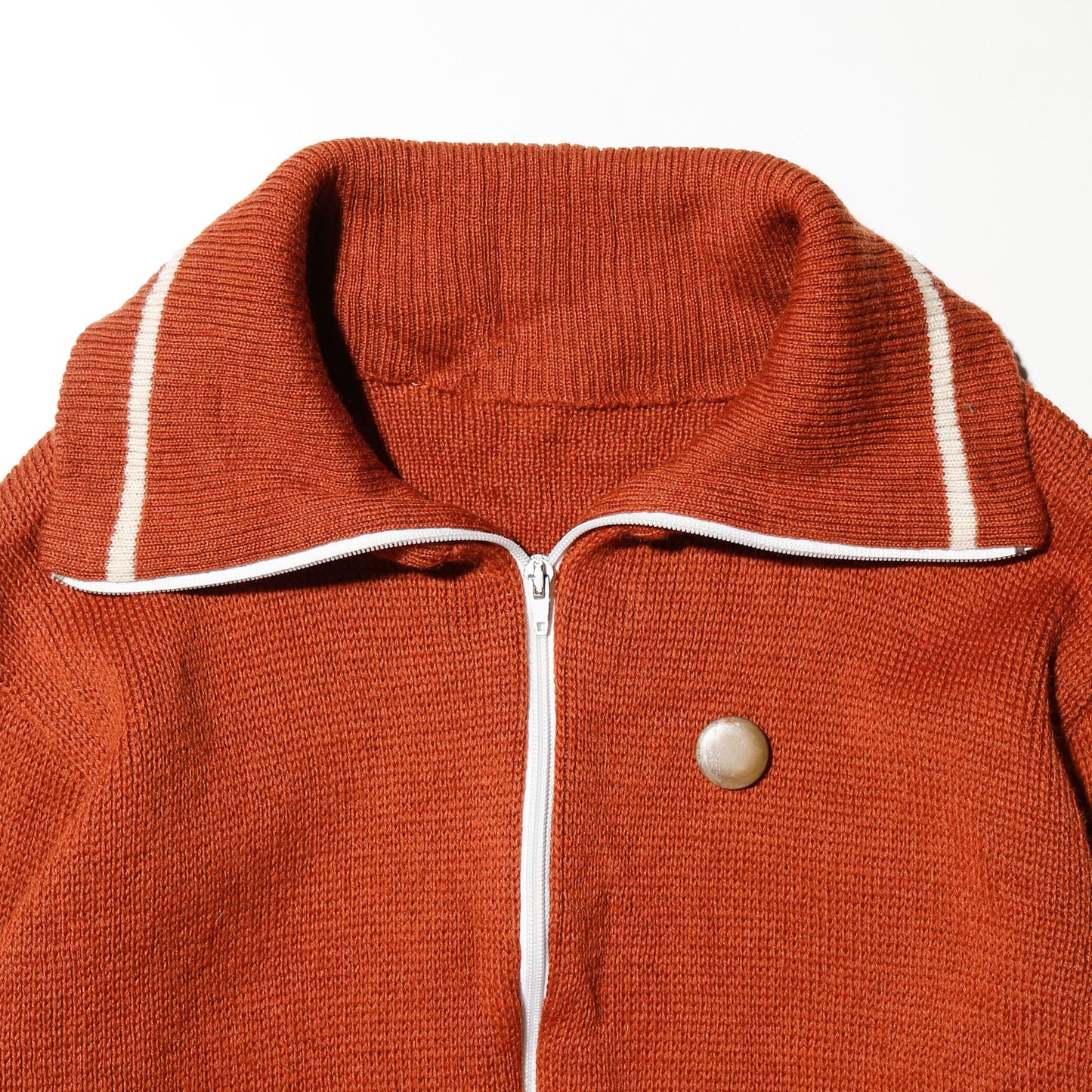 vintage 70-80's knit track jacket with kapper badge
