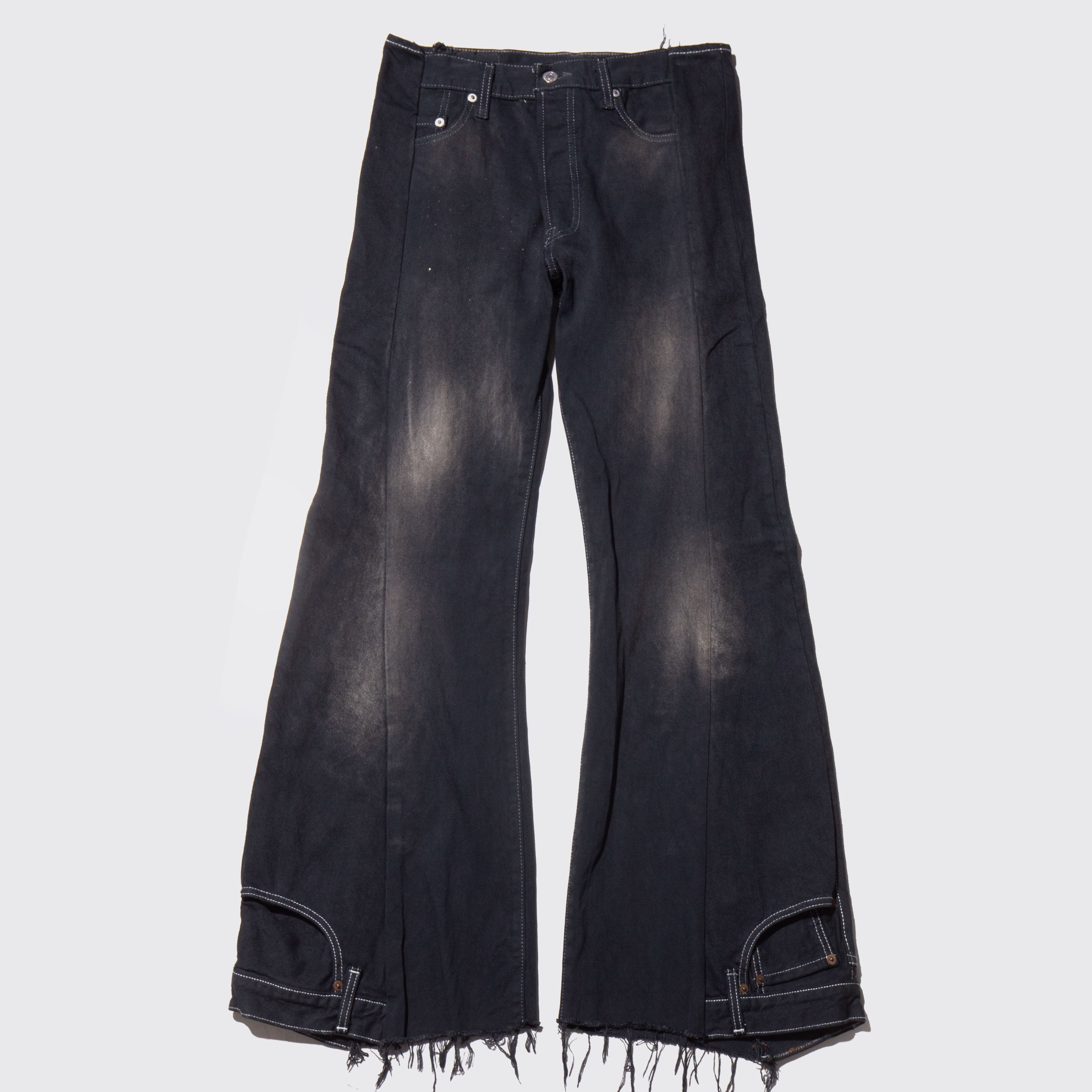 remake upside jeans , model - 