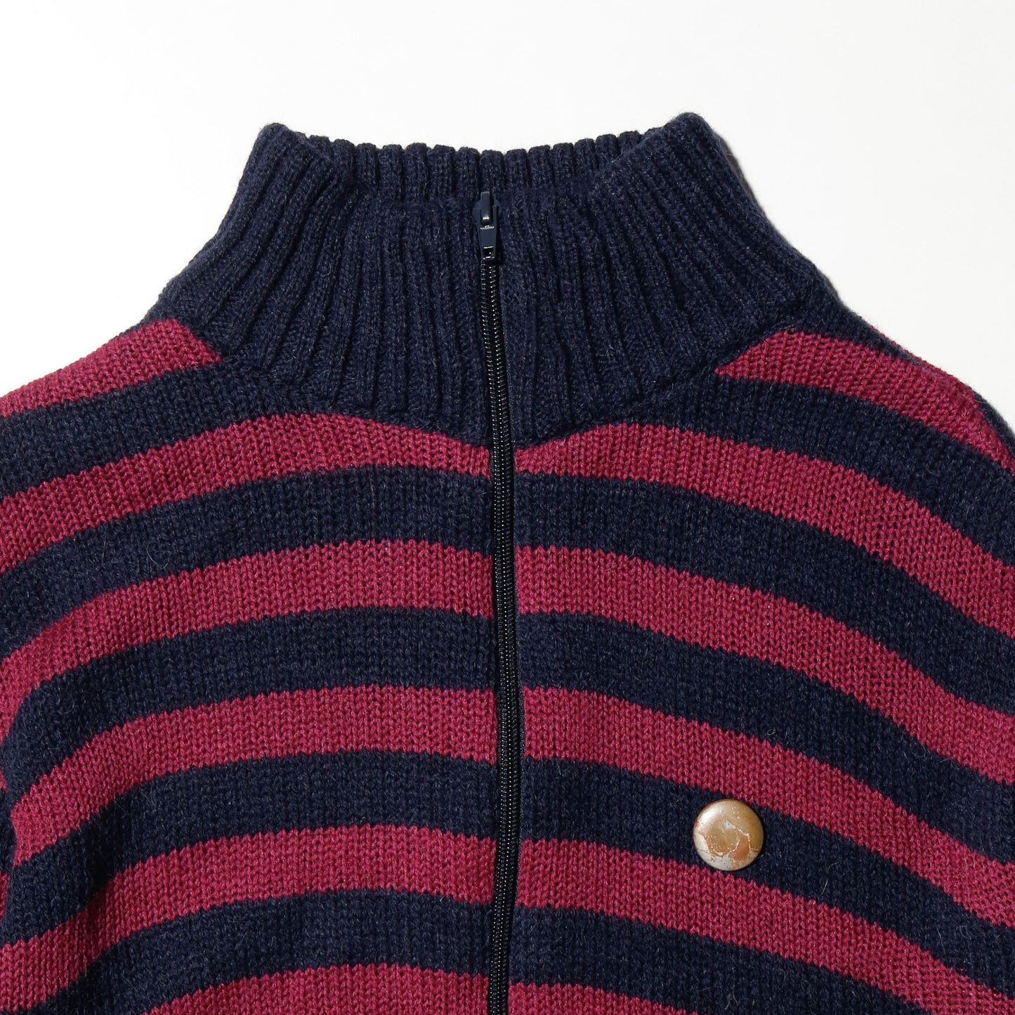 vintage euro border knit jacket with kapper badge