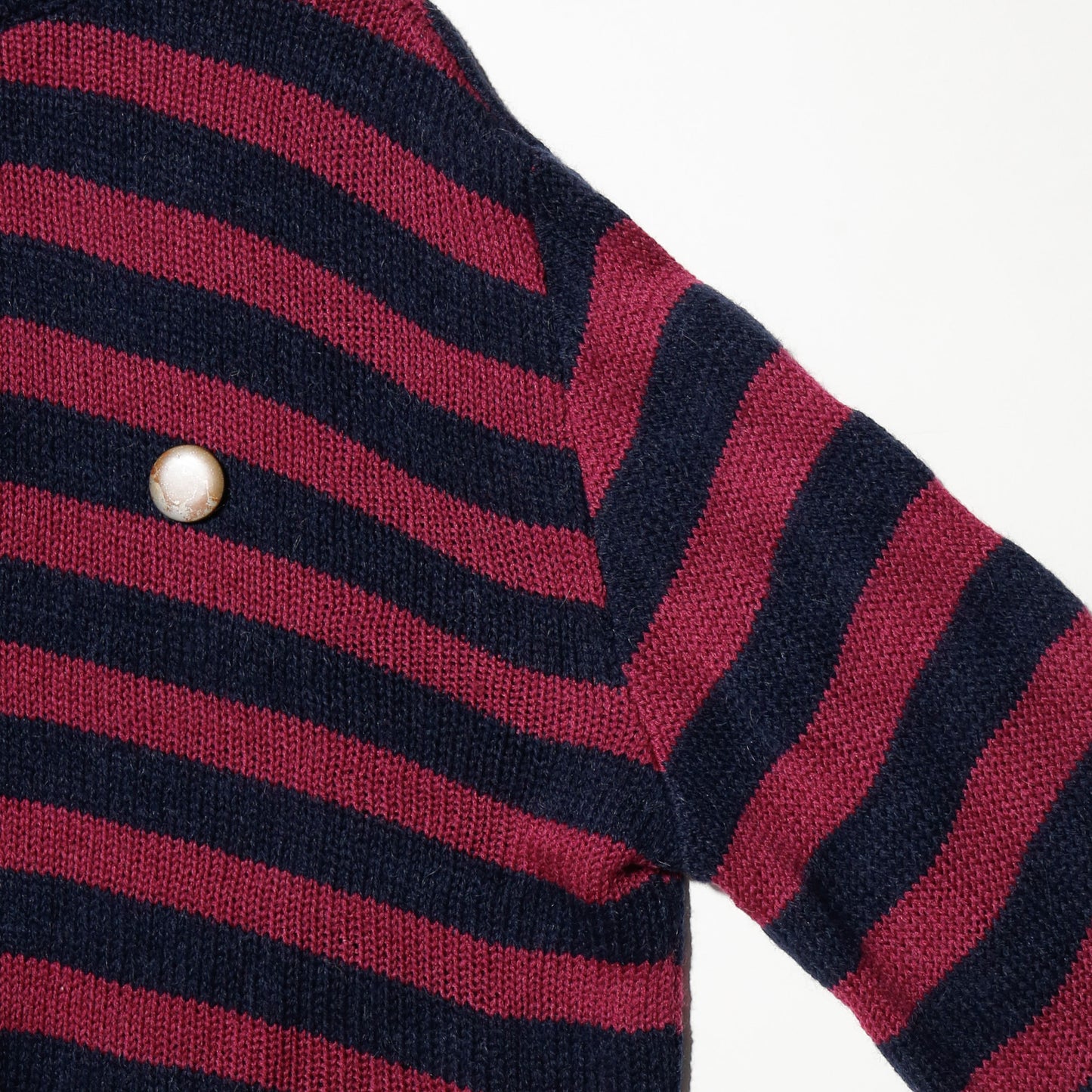 vintage euro border knit jacket with kapper badge