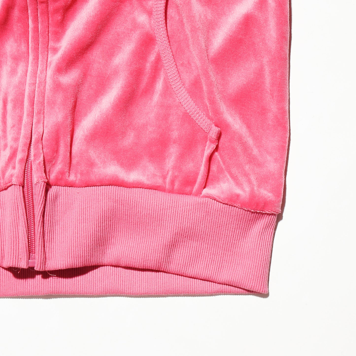 vintage hand cuffs velour hoodie