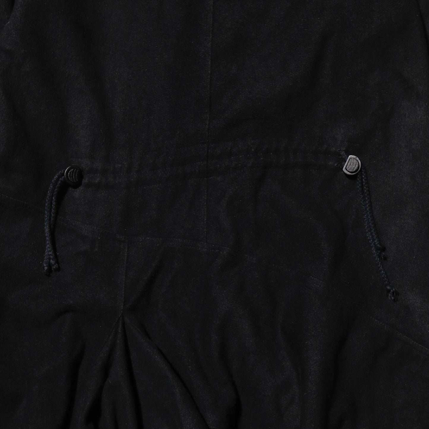 vintage pinched asymmetry wool coat