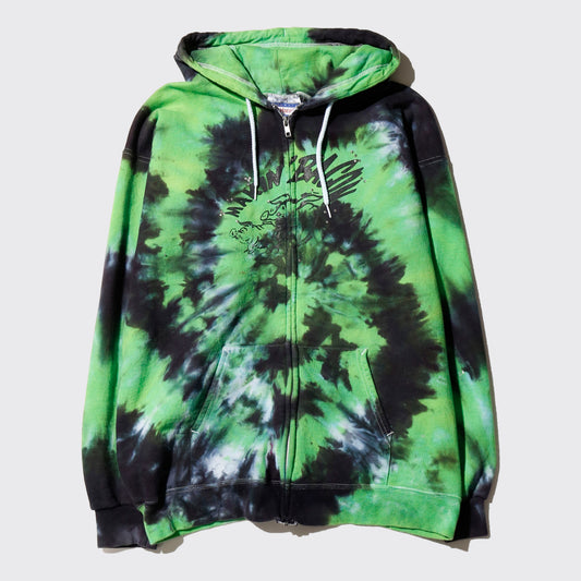 *one-off "making bacon" hand screen hoodie