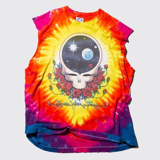vintage 1992's Grateful Dead Space Your Face liquid blue n/s