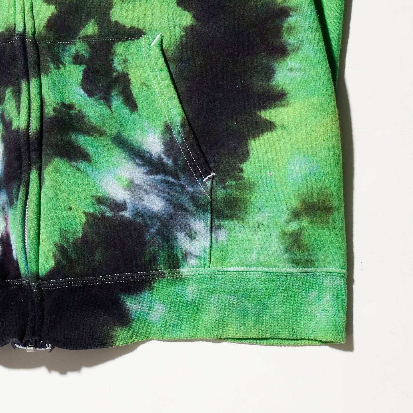 *one-off "making bacon" hand screen hoodie