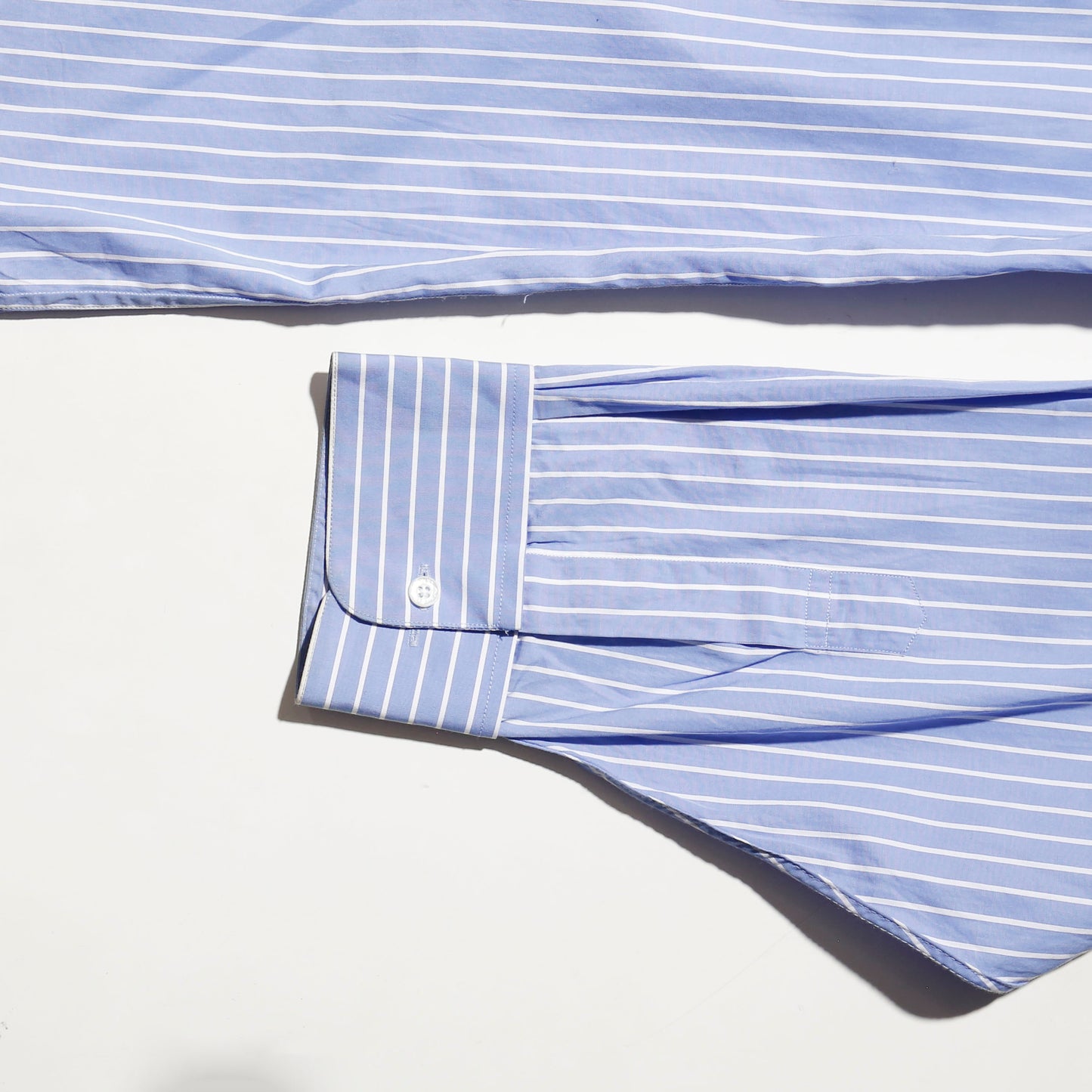 vintage euro saville of london stripe tailor shirt
