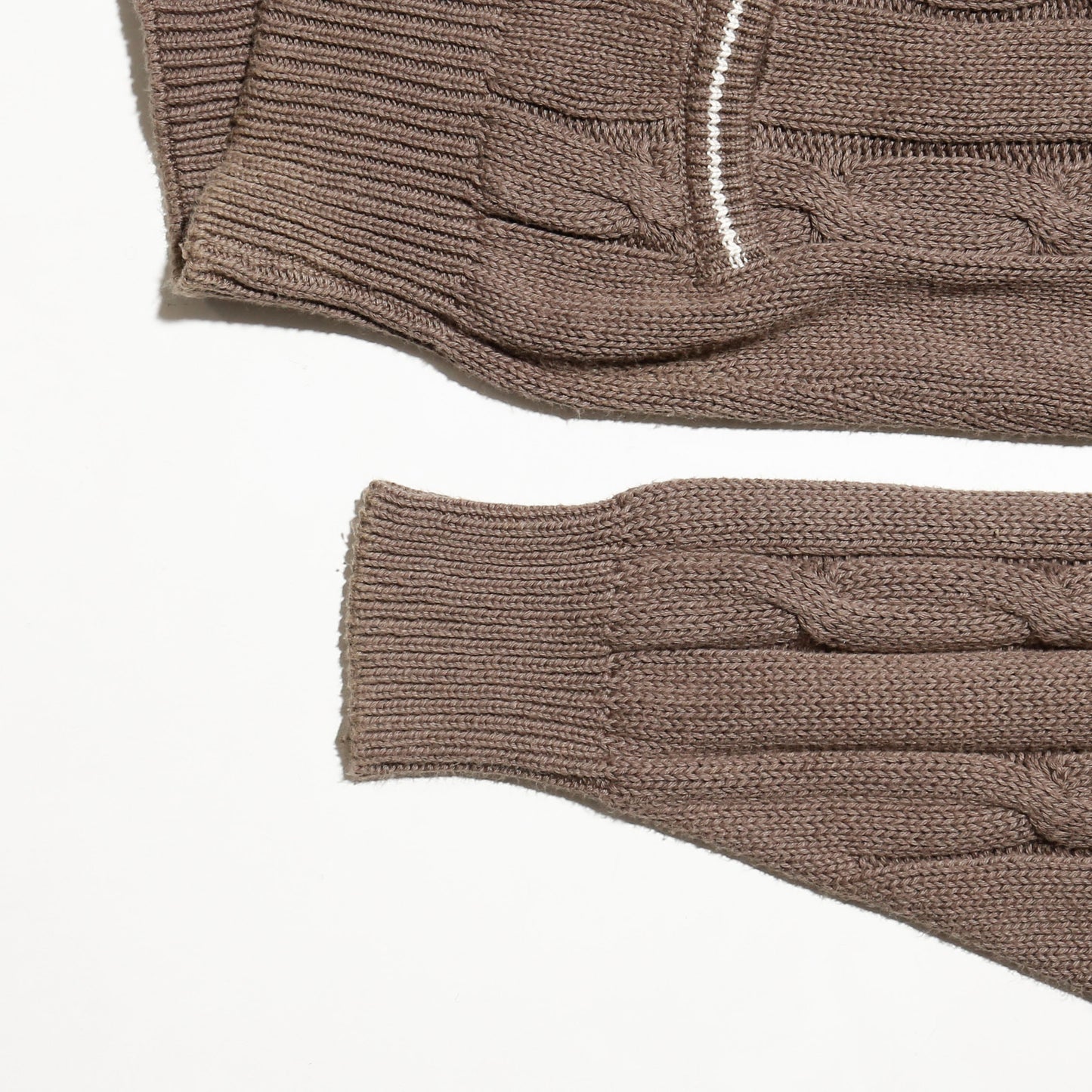 *one-off hand stitched cardigan, "teen smoker"
