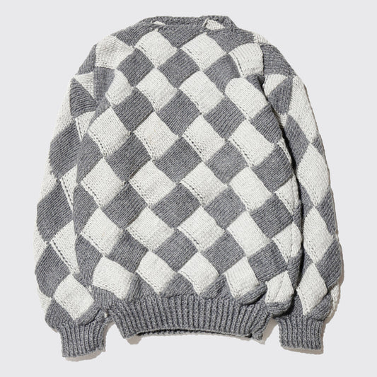 vintage intrecciato hand knit sweater