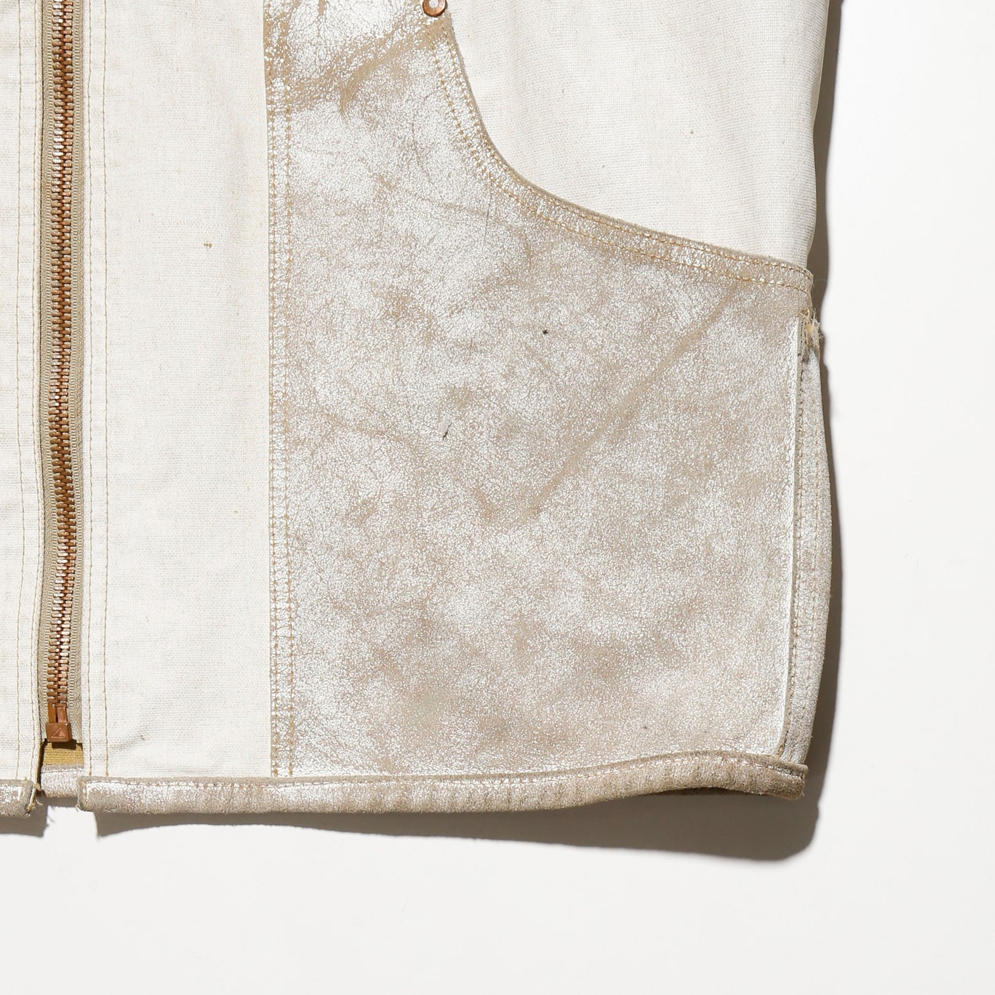 vintage 00's diesel distressed paint coveralls jacket