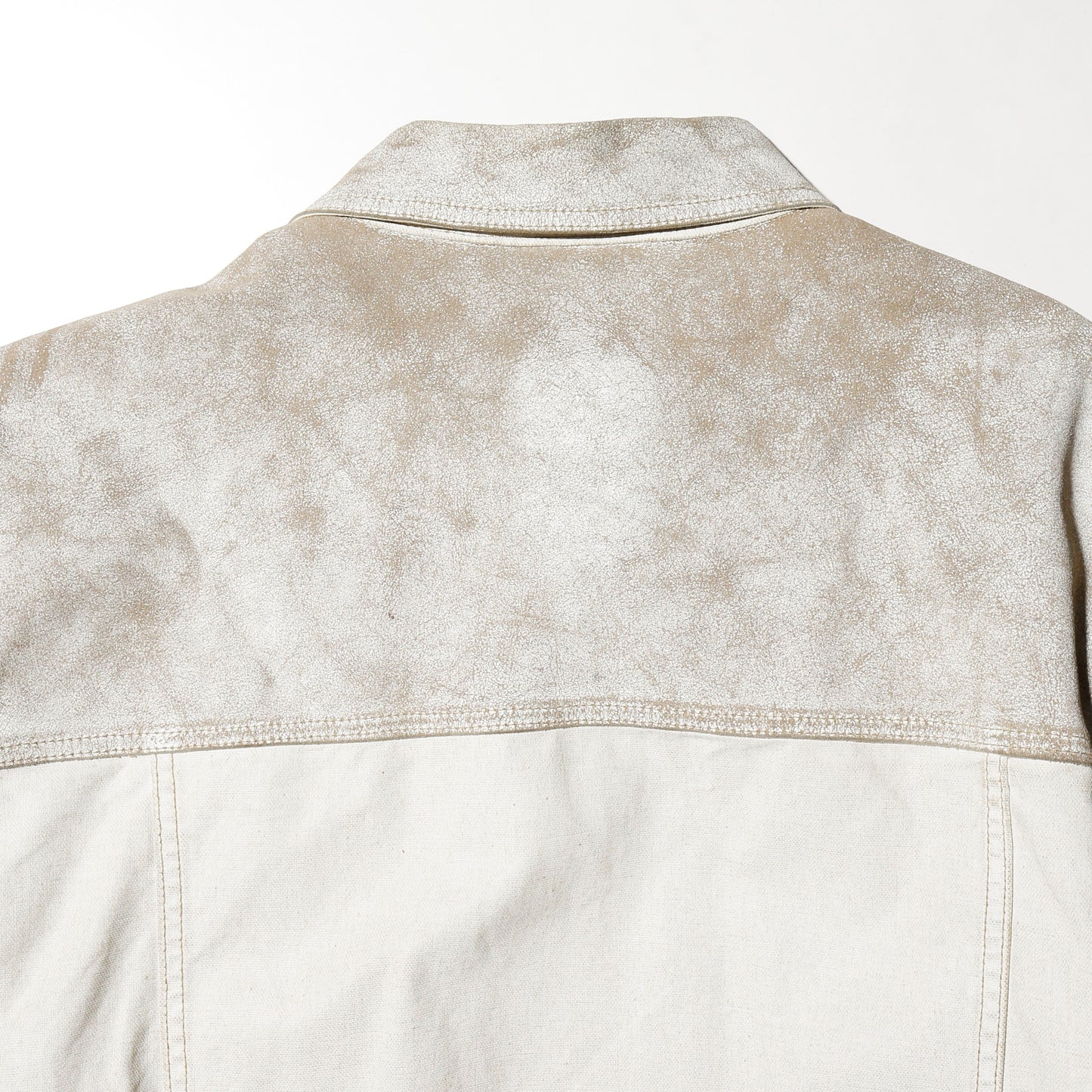 vintage 00's diesel distressed paint coveralls jacket