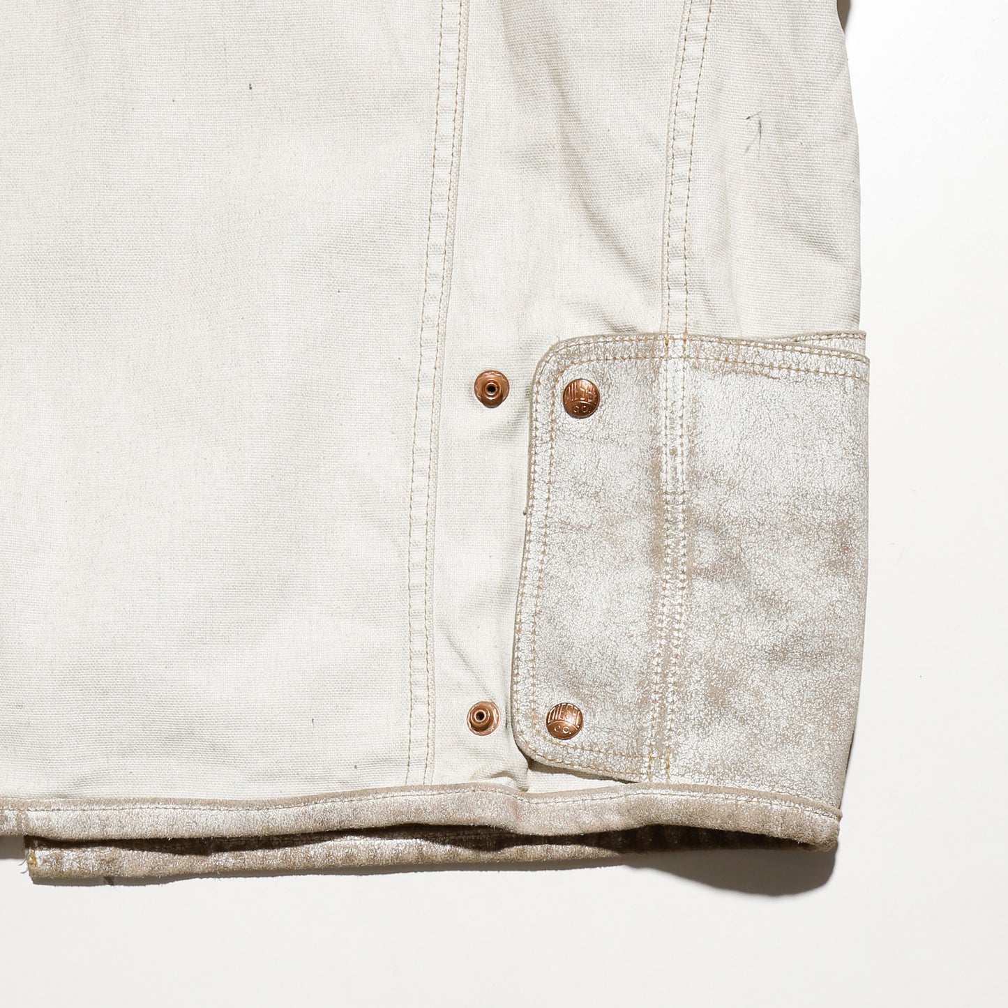 vintage 00's diesel distressed paint coveralls jacket