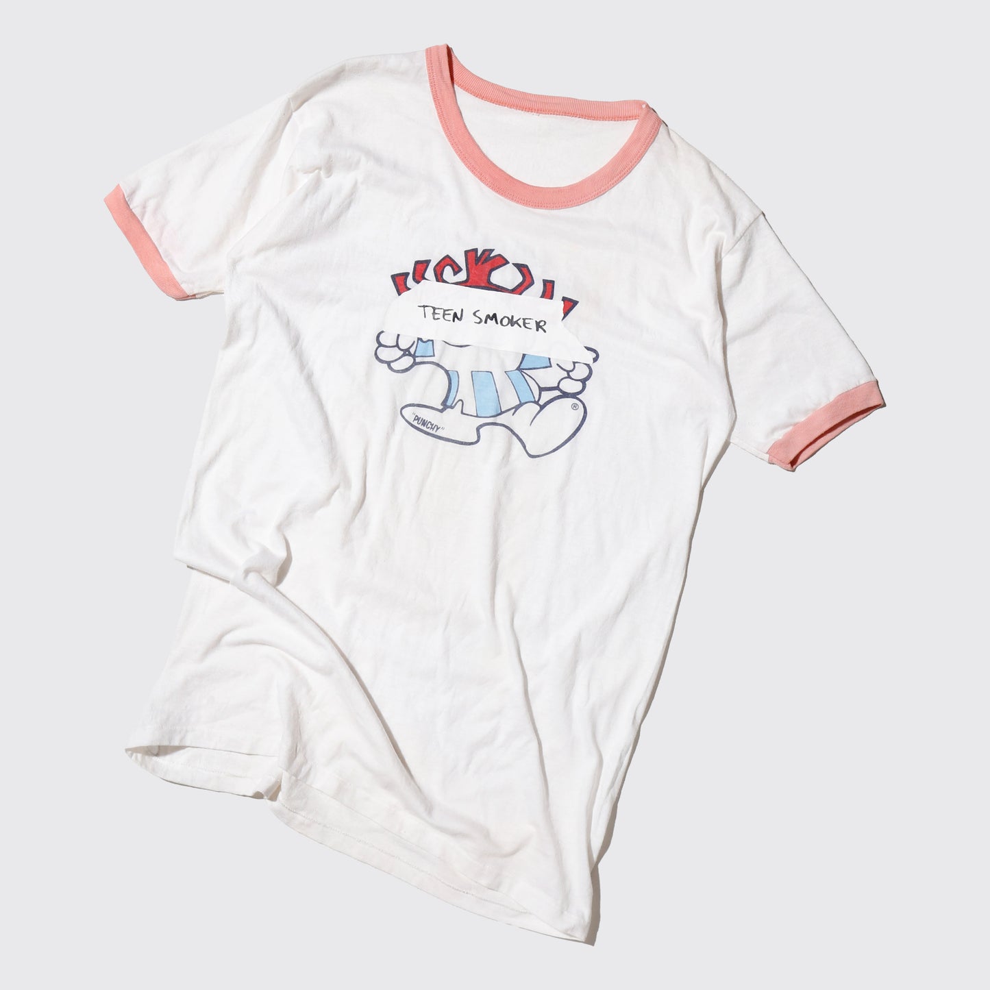 "TEEN SMOKER" vintage reprint t-shirt