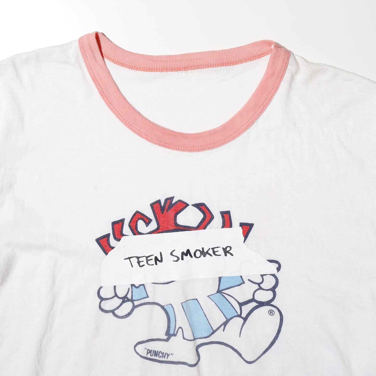 "TEEN SMOKER" vintage reprint t-shirt