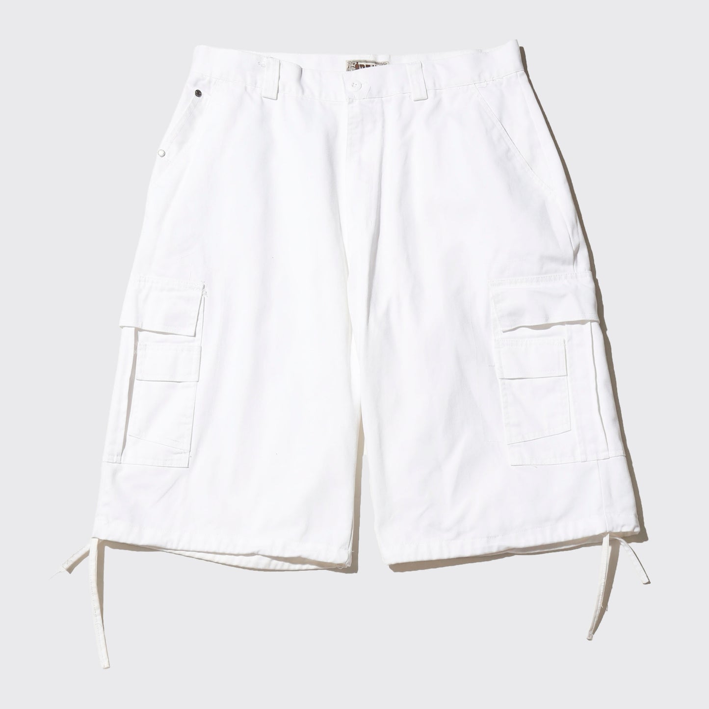 vintage corded cotton cargo shorts
