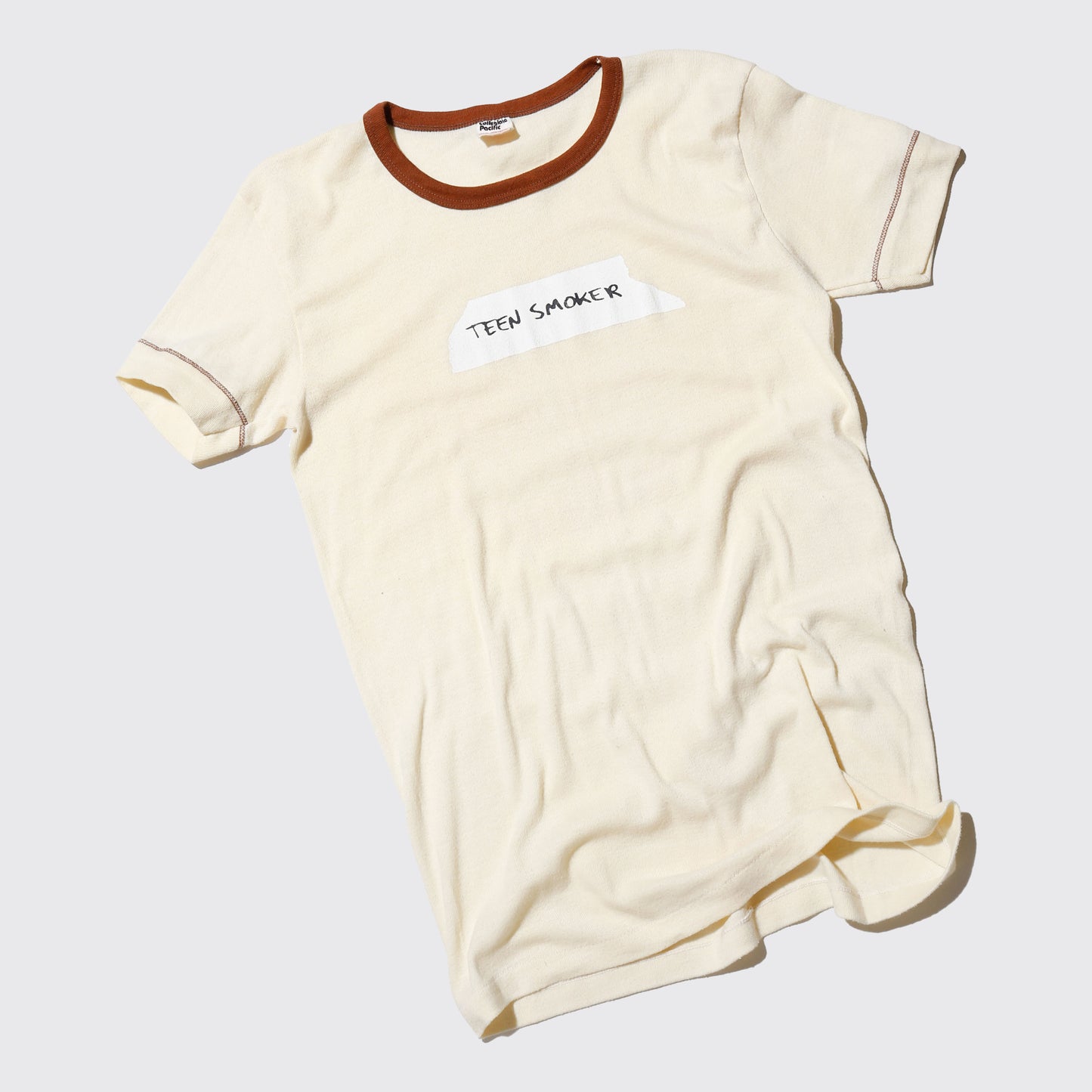"TEEN SMOKER" vintage reprint t-shirt