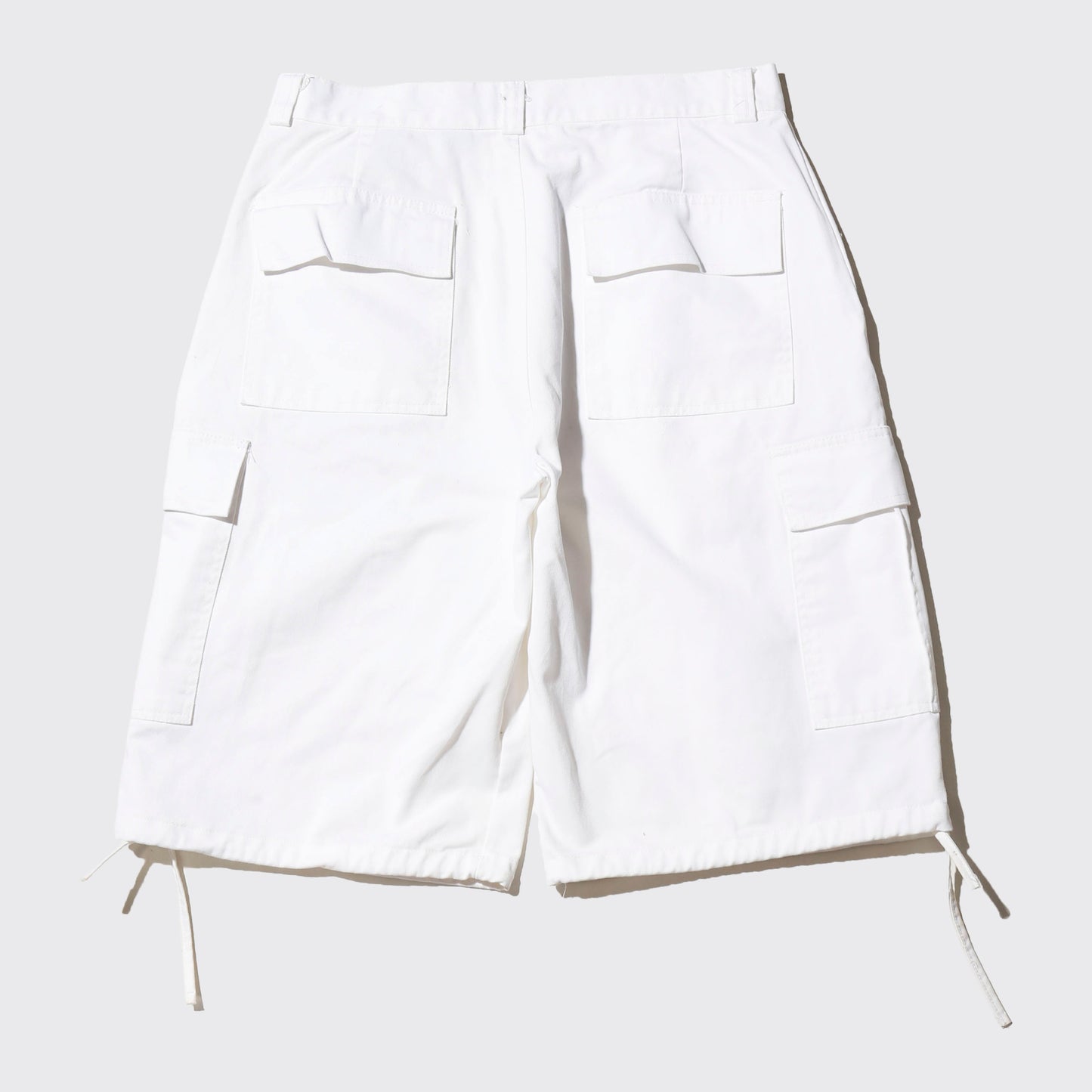 vintage corded cotton cargo shorts