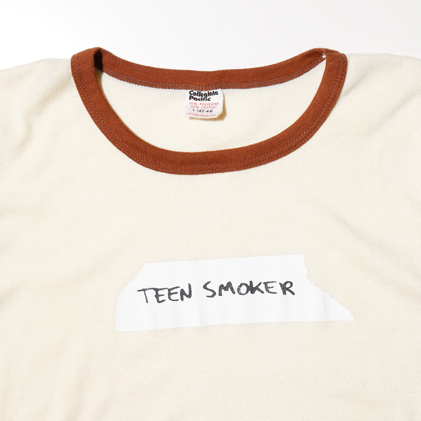 "TEEN SMOKER" vintage reprint t-shirt