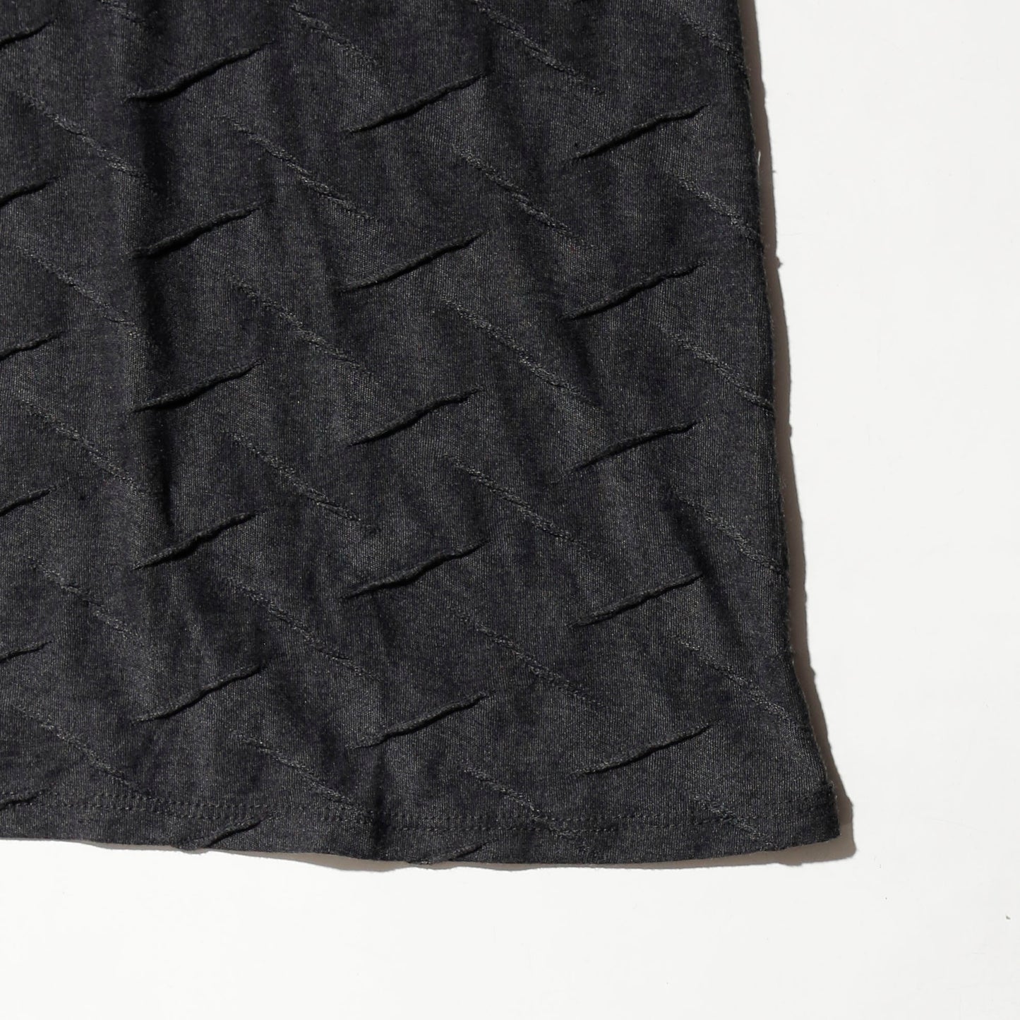 vintage textured cowl neck h/s