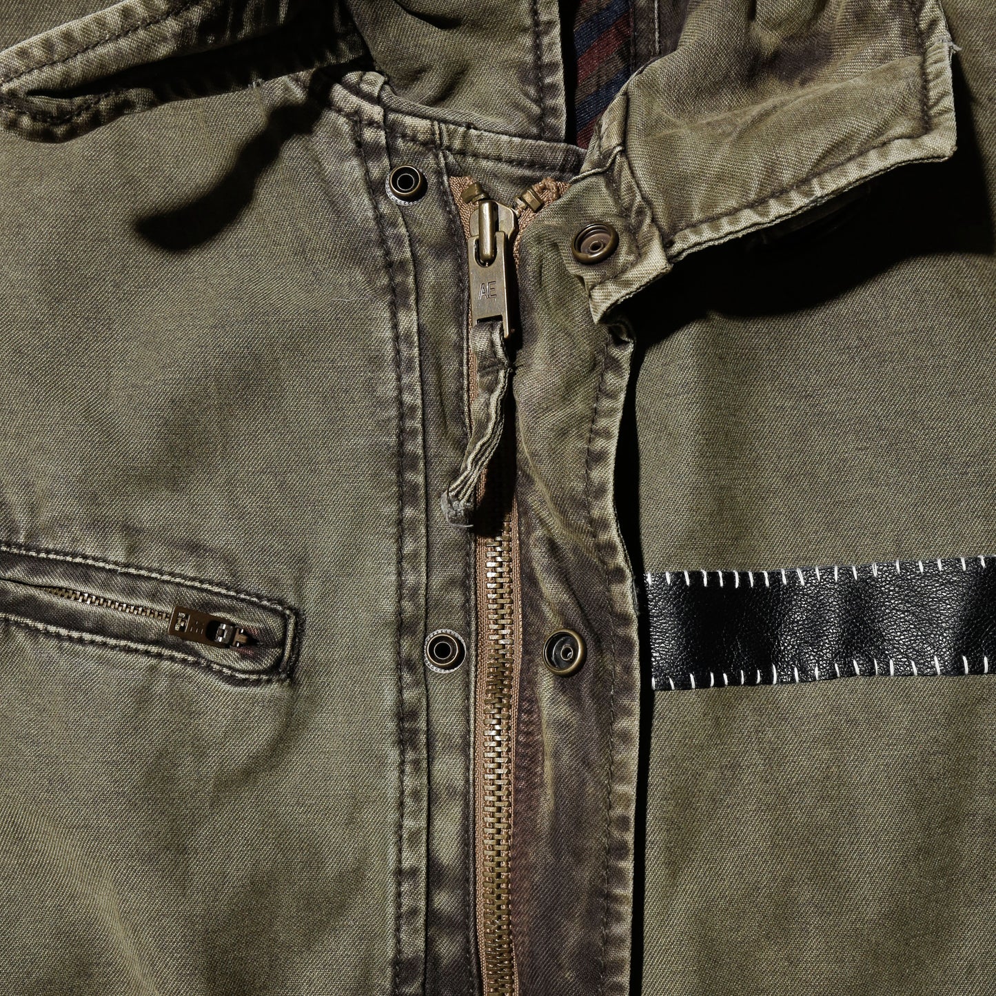 vintage acid riding jacket