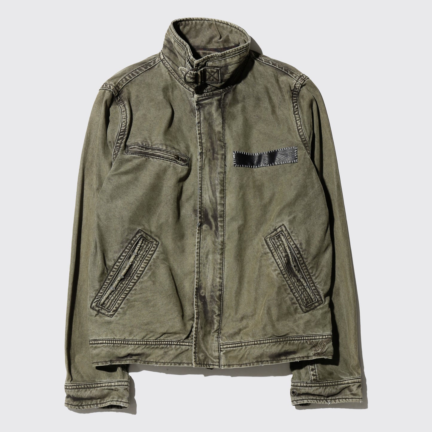 vintage acid riding jacket