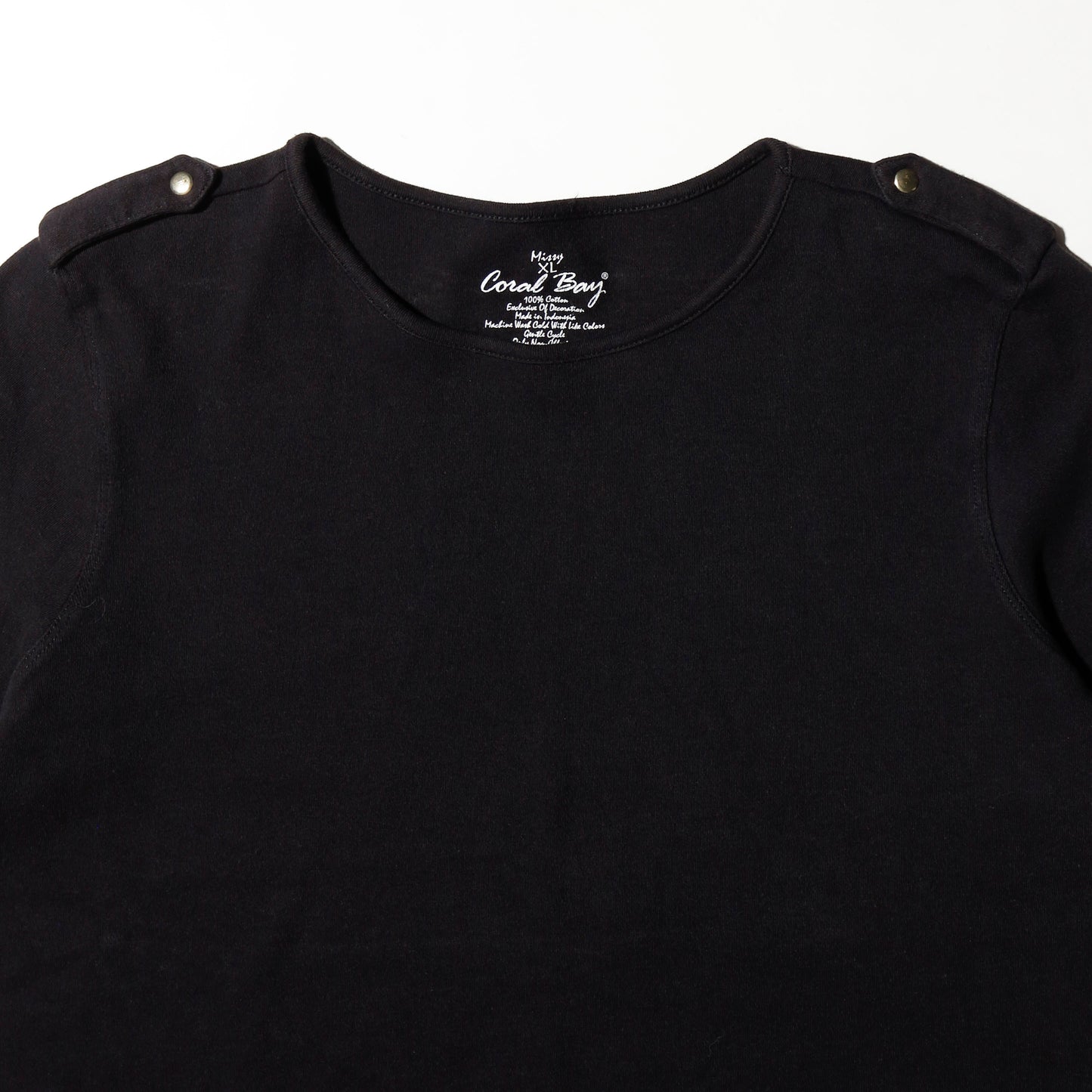 vintage epolet h/s cut sew