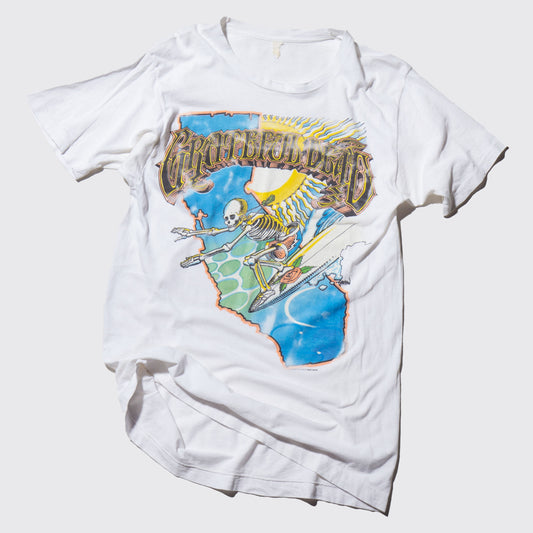 vintage 1986's Grateful Dead summer tour t-shirt