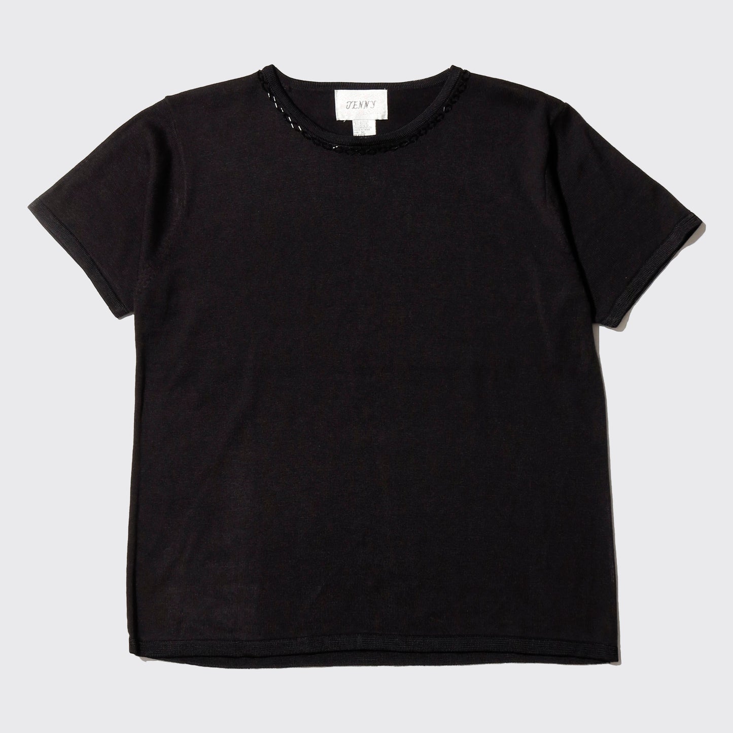 vintage ladder neck knit h/s