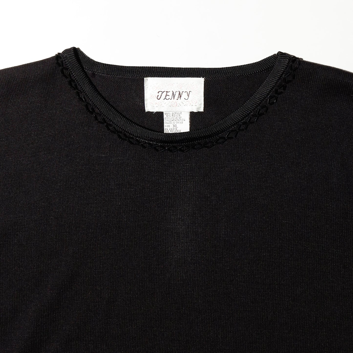 vintage ladder neck knit h/s