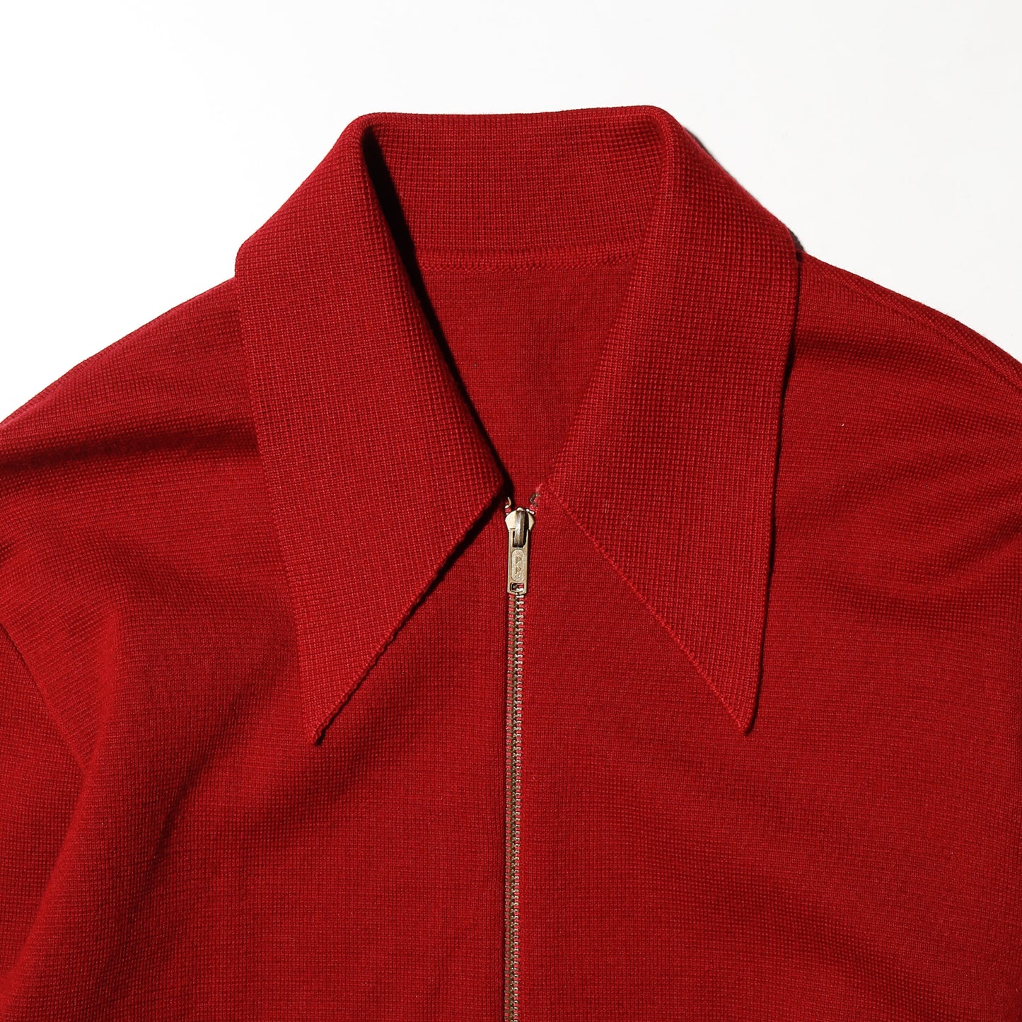 vintage 70's knit shirt jacket